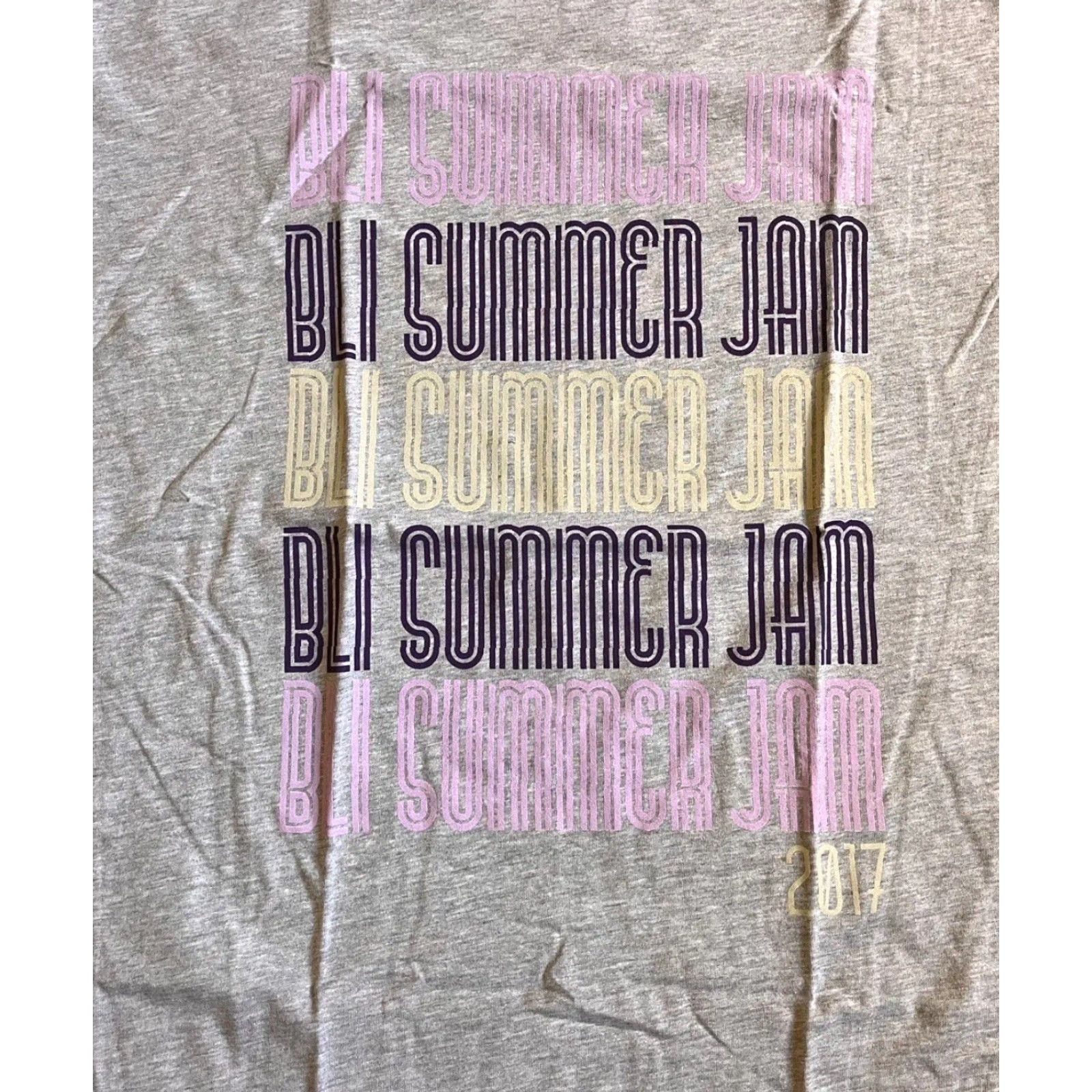 Next Level 106.1 Summer Jam 2017 Shirt Men’s Extra Large Grey BLI Size US XL / EU 56 / 4 - 3 Thumbnail