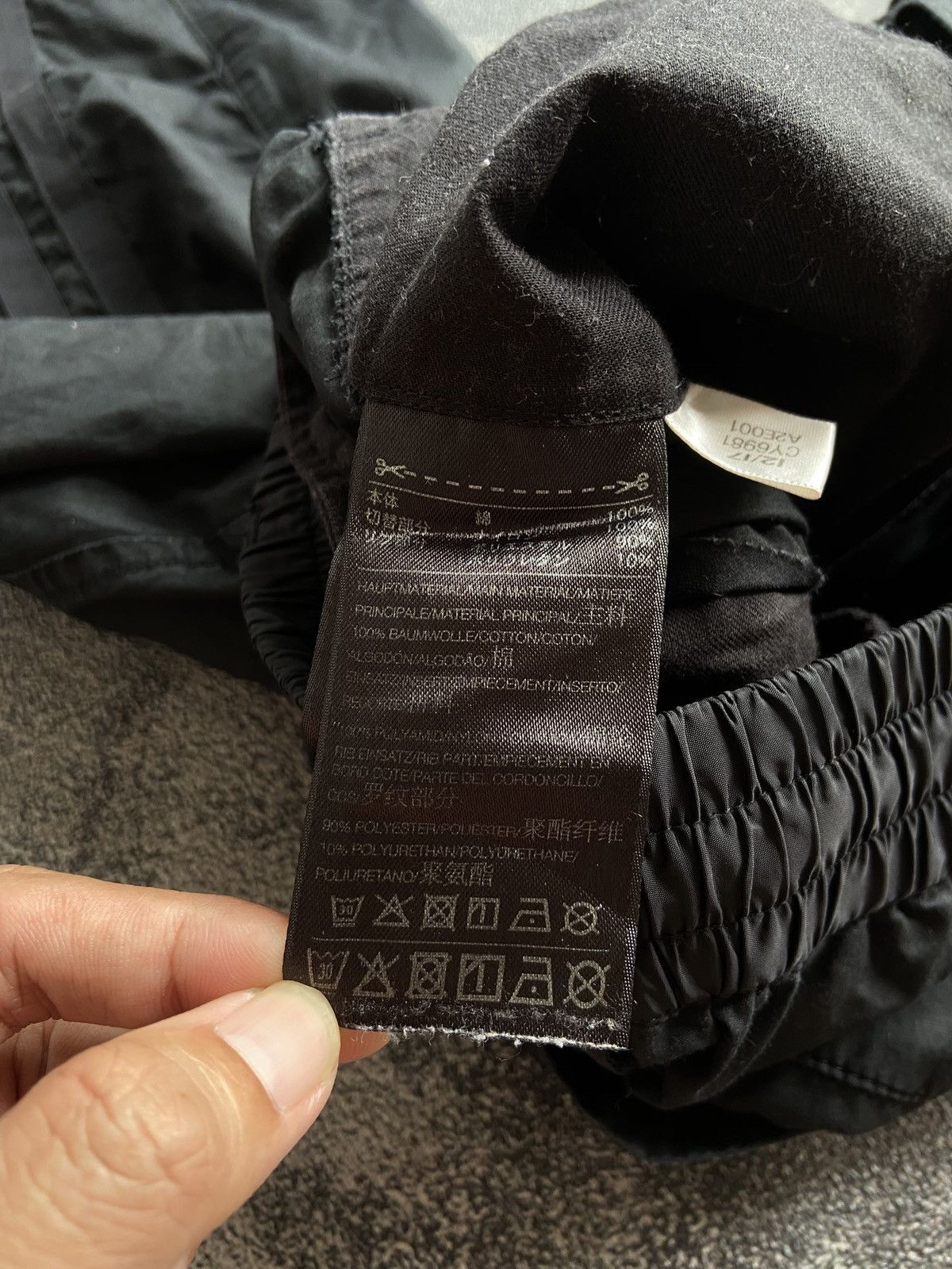 Adidas 💥BINDING OFFER💥Y3 Parachute Joggers 3 Stripe Back In Black Size US 28 / EU 44 - 19 Thumbnail