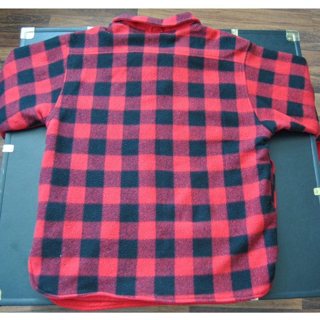 Marlboro Marlboro Reversible Quarter zip Plaid Sweater Red Size US L / EU 52-54 / 3 - 6 Thumbnail