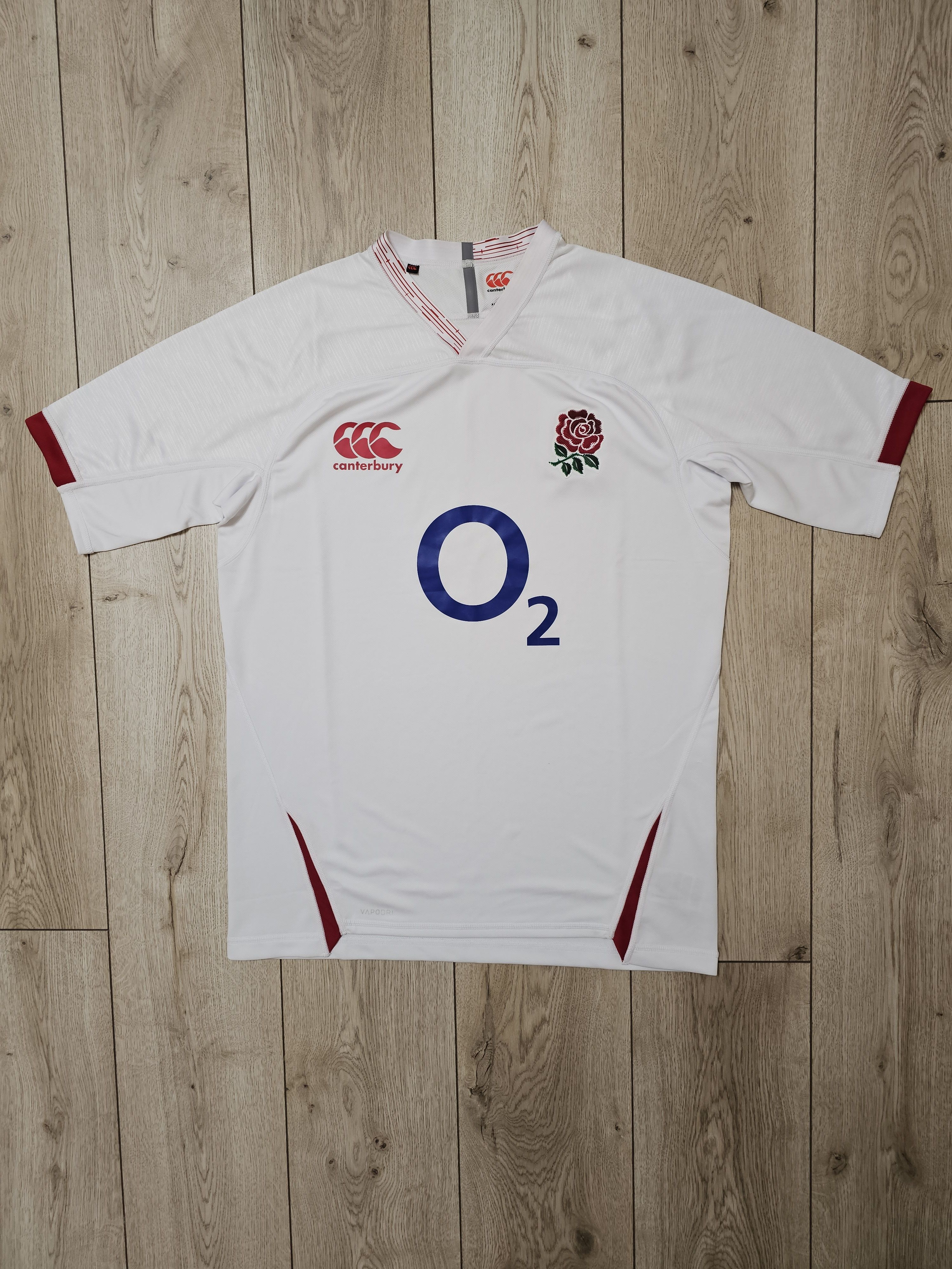 Canterbury of New Zealand ENGLAND RUGBY SHIRT 2019 RUGBY JERSEY WORLD CUP 2019 Size US M / EU 48-50 / 2 - 1 Thumbnail
