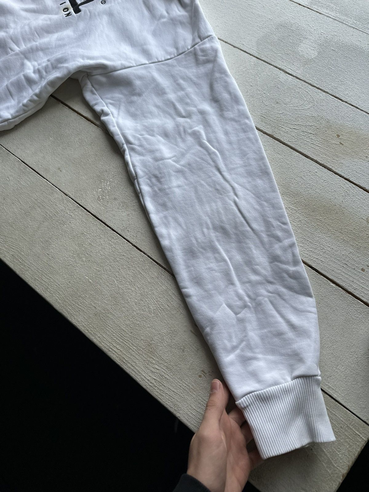 Diesel 🚨DIESEL HYPE WHITE HOODIE BIG LOGO BOXY FIT DENIM DIVISION Size US L / EU 52-54 / 3 - 3 Thumbnail