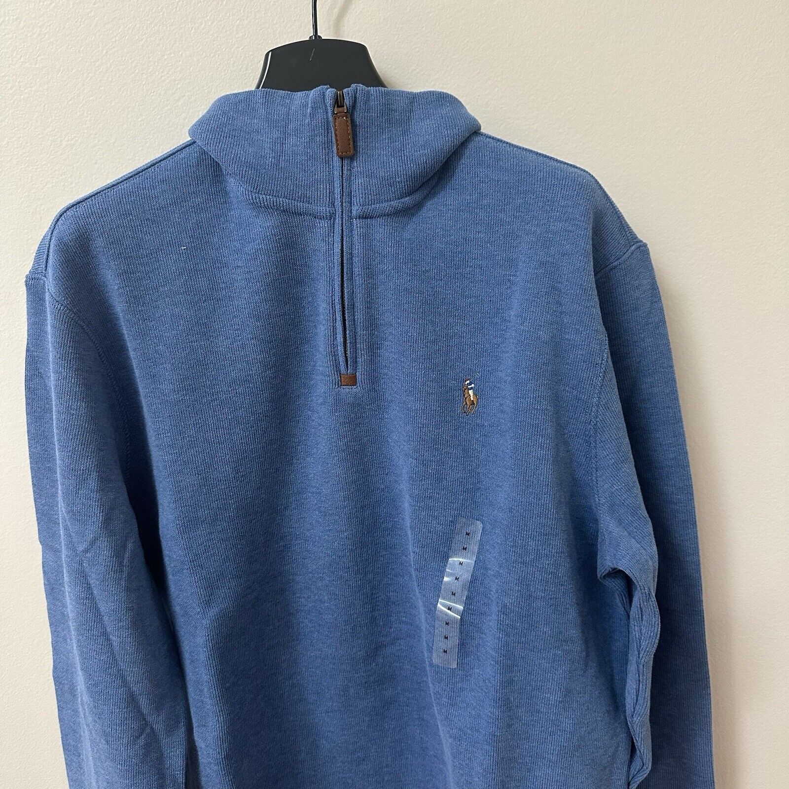 Ralph Lauren New Polo Ralph Lauren Cotton Long Sleeve Blue Men's Medium Size US M / EU 48-50 / 2 - 2 Thumbnail