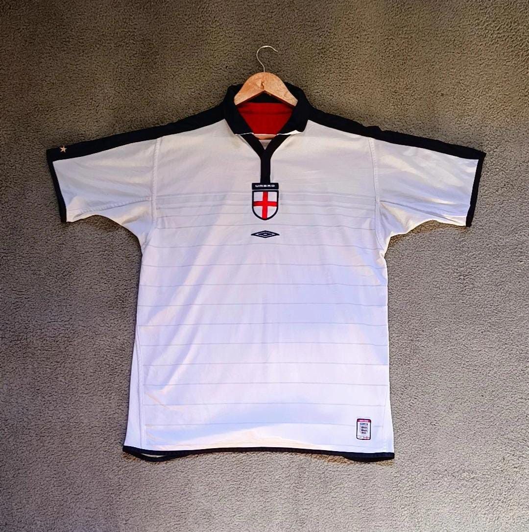 Umbro England Umbro 2002 Reversible Jersey – Rare Authentic Size US L / EU 52-54 / 3 - 2 Thumbnail