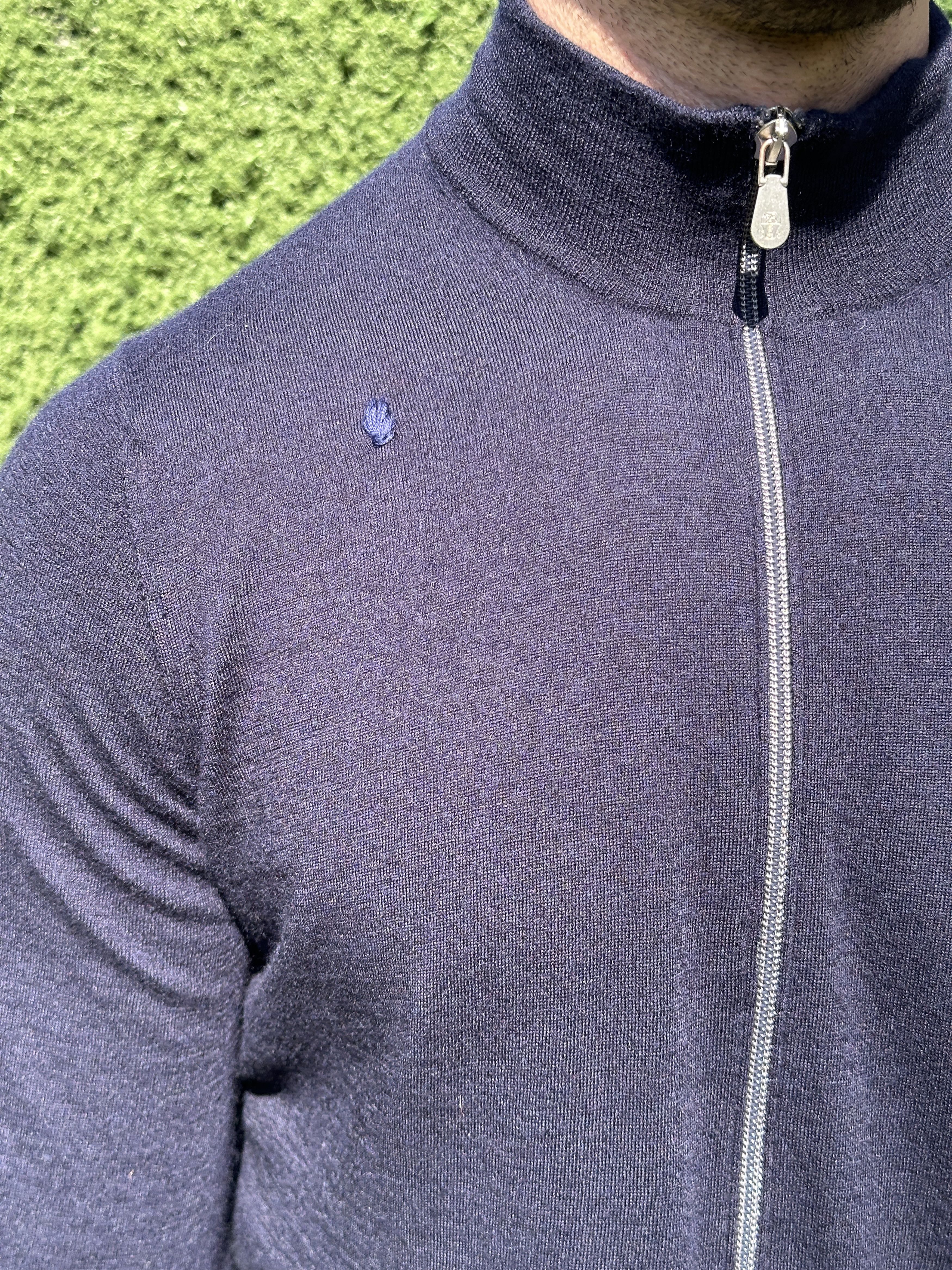 Brunello Cucinelli 1450$ Cashmere Brunello Cucinelli Full Zip Slim Size Xs S Size US XS / EU 42 / 0 - 4 Thumbnail
