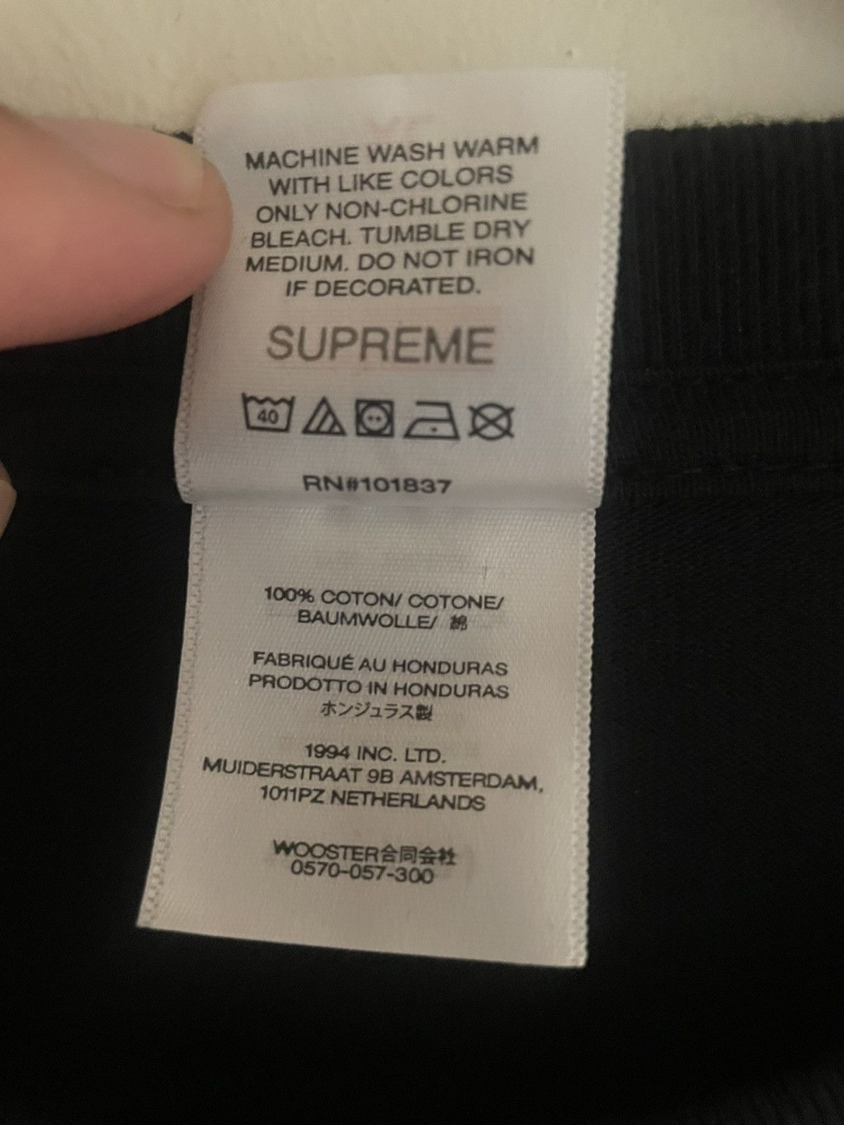 Supreme Supreme x Yohji Yamamoto Thinker Tee Size US XL / EU 56 / 4 - 4 Thumbnail