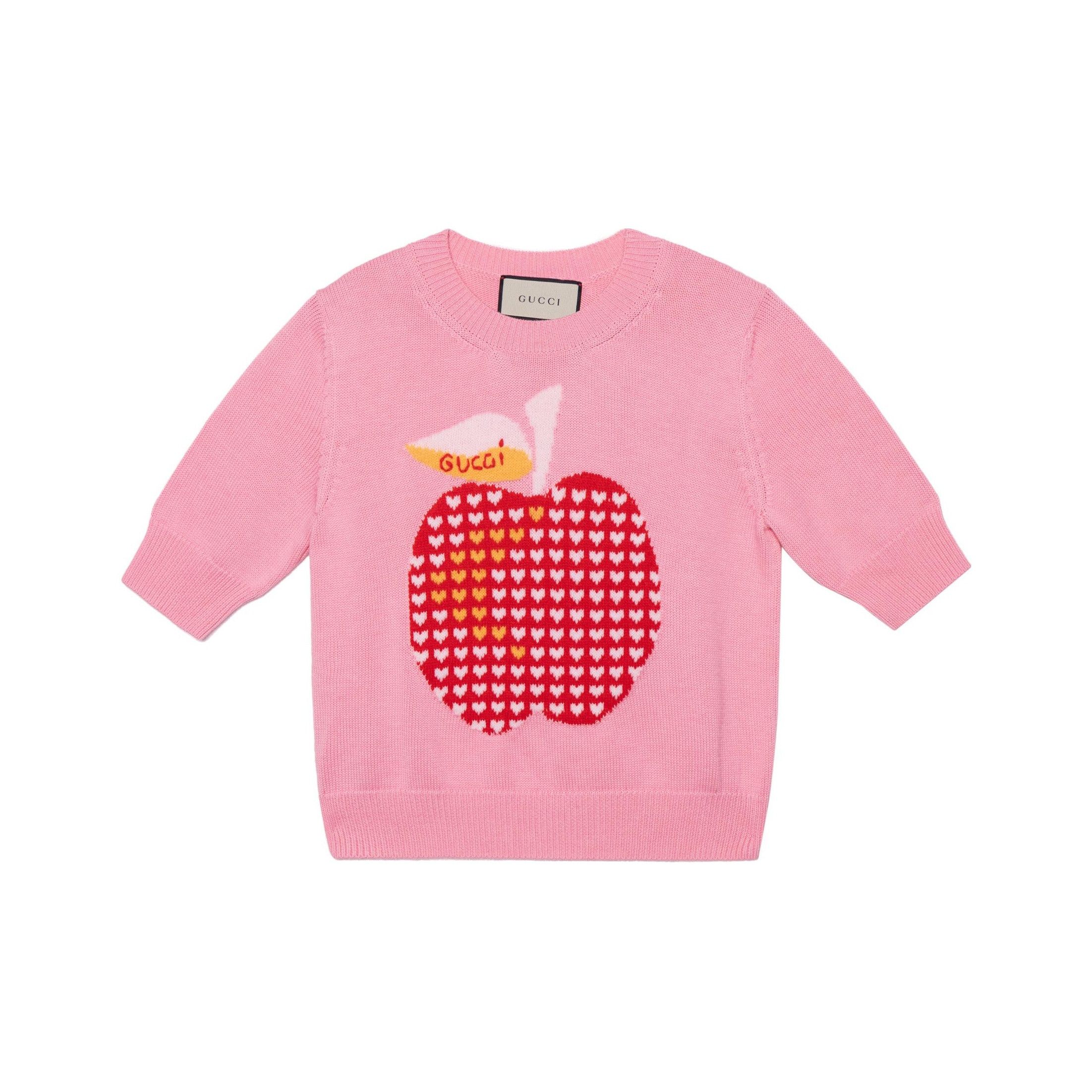 Gucci Gucci Valentine Heart Apple Sweater Size XS Size XS / US 0-2 / IT 36-38 - 1 Thumbnail
