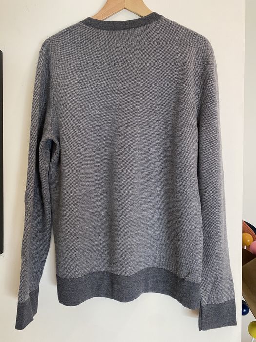 Theory Theory Gray Wool Sweater | Grailed