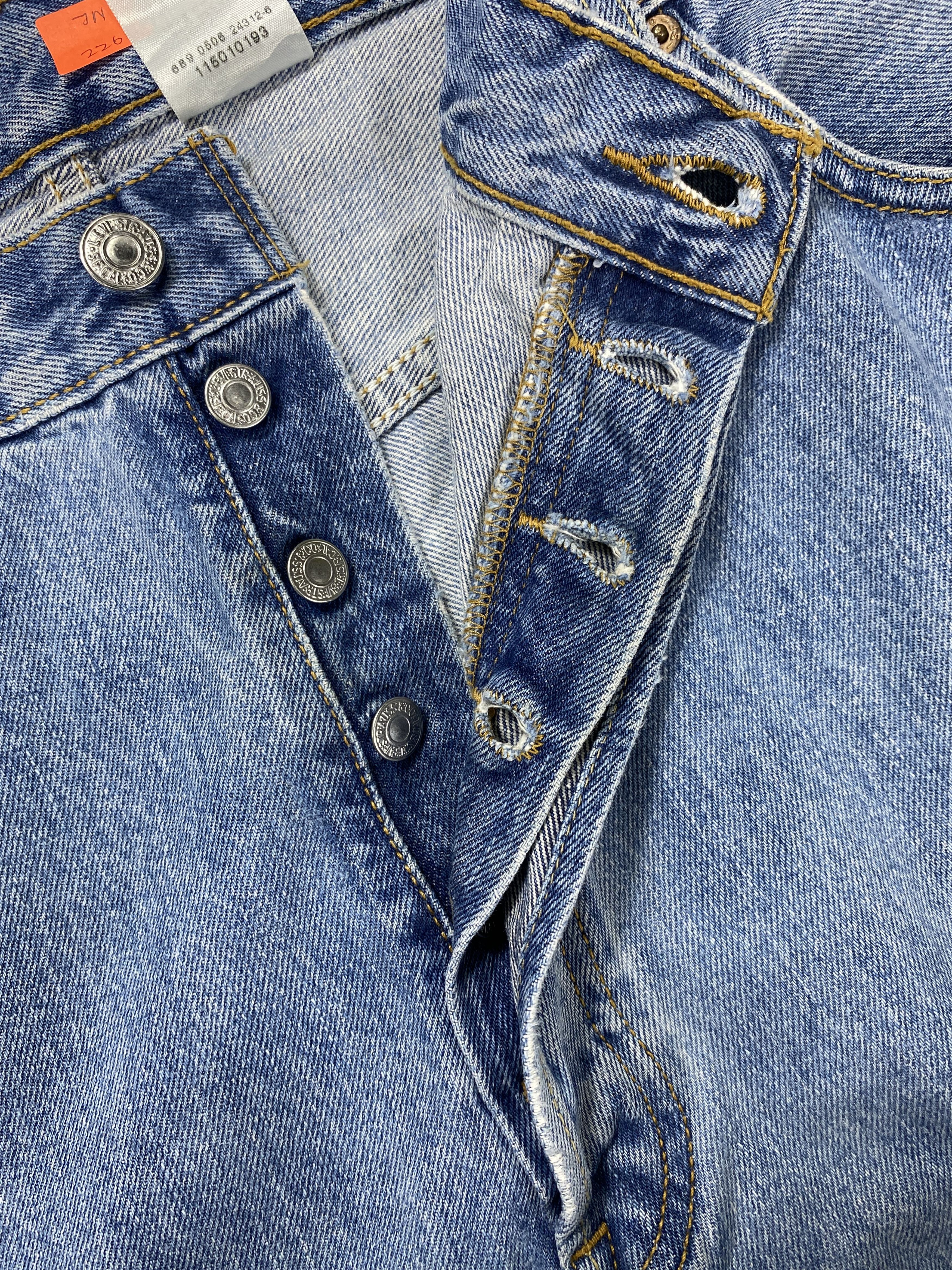 Levi's Blue Vintage Levi's 501 Jeans 44x29.5 Denim -JN2261 Size US 44 / EU 60 - 6 Thumbnail