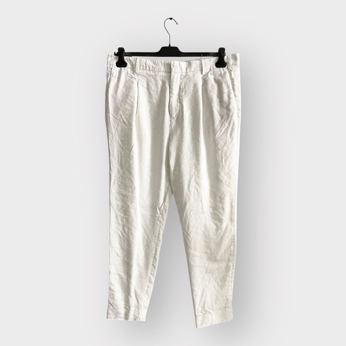 Designer STEAL! Zara White Leisure Pants Size US 36 / EU 52 - 1 Thumbnail
