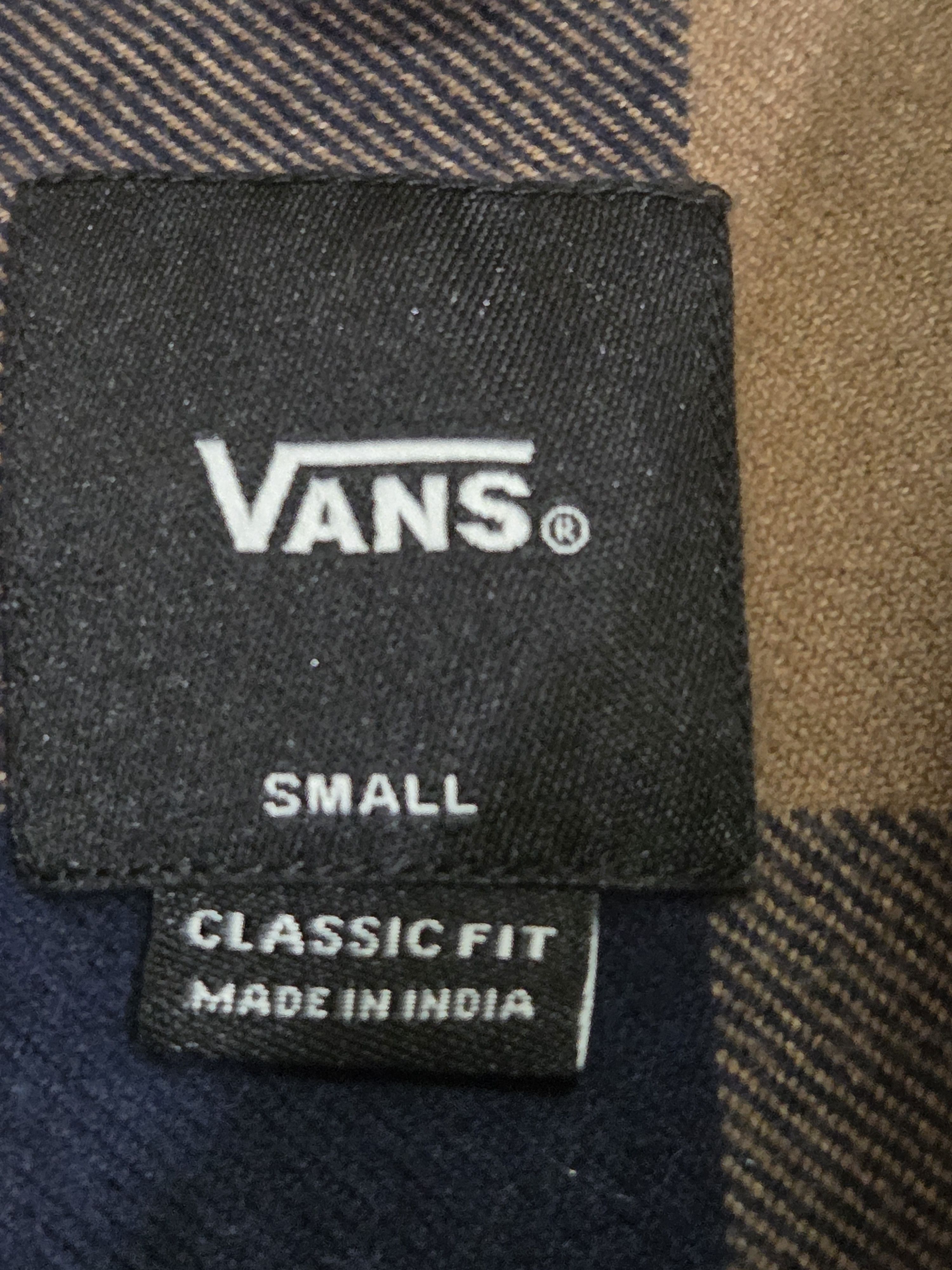 Vans Vans Flannel Blue / Brown Size US S / EU 44-46 / 1 - 3 Thumbnail