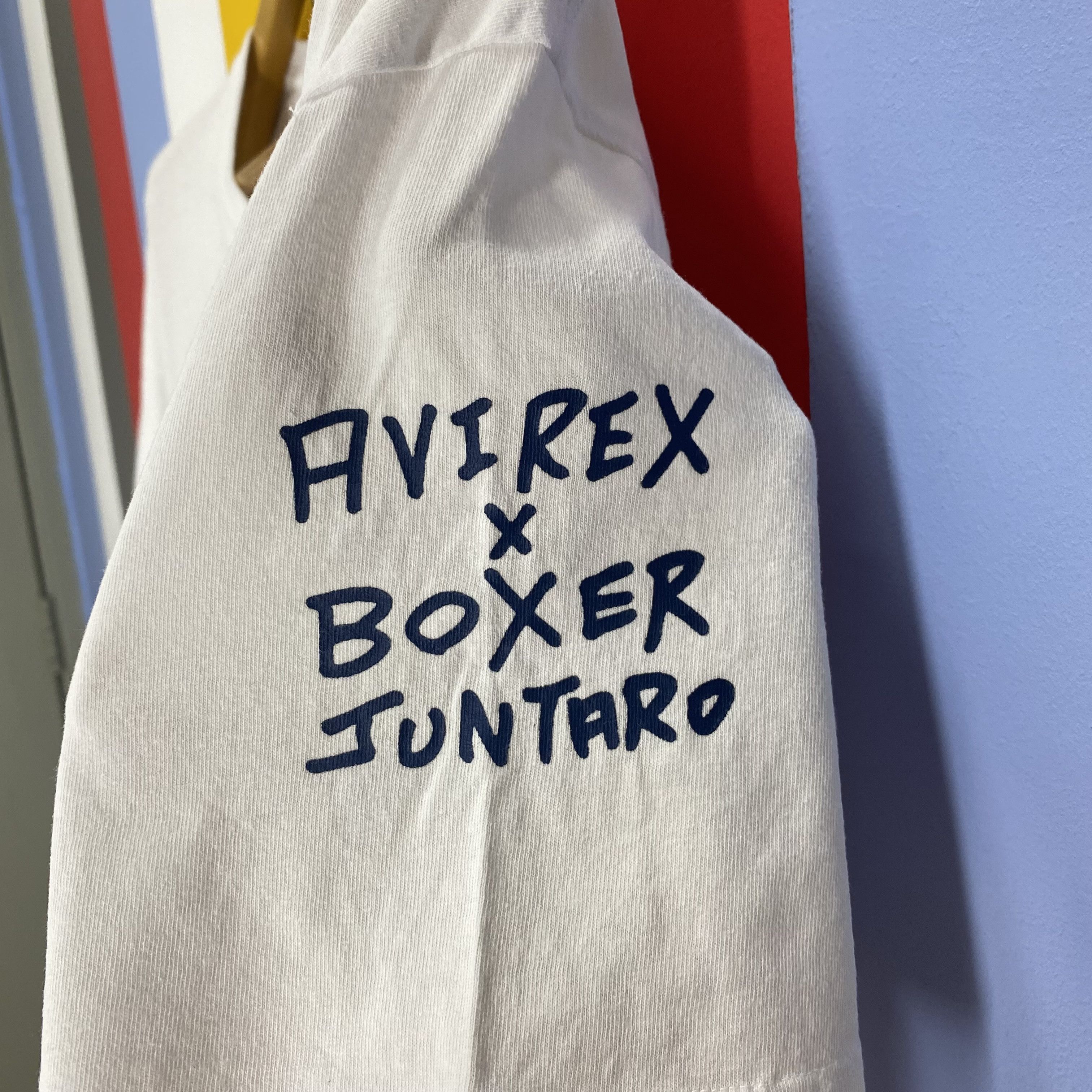 Avirex AVIREX x BOXER JUNTARO Rare T Shirt #1857/08 Size US L / EU 52-54 / 3 - 7 Thumbnail