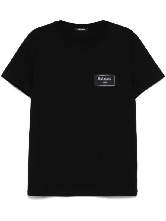 Balmain BALMAIN Men T-Shirts EH1EF000BC91 0PA Black Size US M / EU 48-50 / 2 - 1 Thumbnail