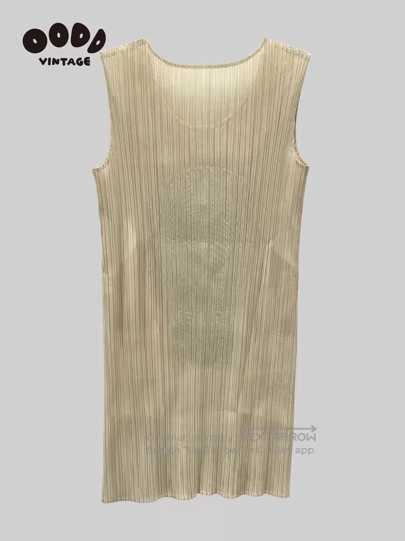 Issey Miyake Issey Miyake Zebra Stripe Tassel Ruffle Sleeveless Top Size L / US 10 / IT 46 - 2 Thumbnail