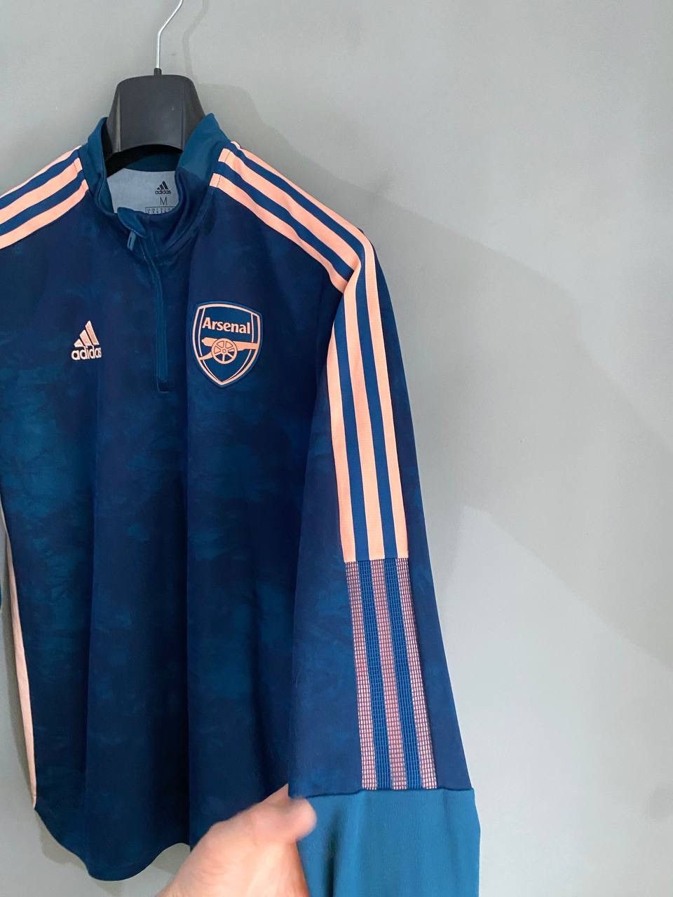 Adidas Arsenal London Soccer Training Top Long Sleeve Size M GK9406 Size US M / EU 48-50 / 2 - 8 Thumbnail