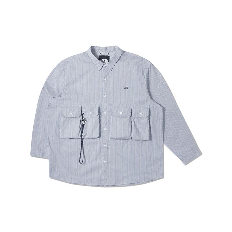 Kazuki Kuraishi × The North Face Urban Exploration KK LS STRIPE SHIRT Size US M / EU 48-50 / 2 - 13 Thumbnail
