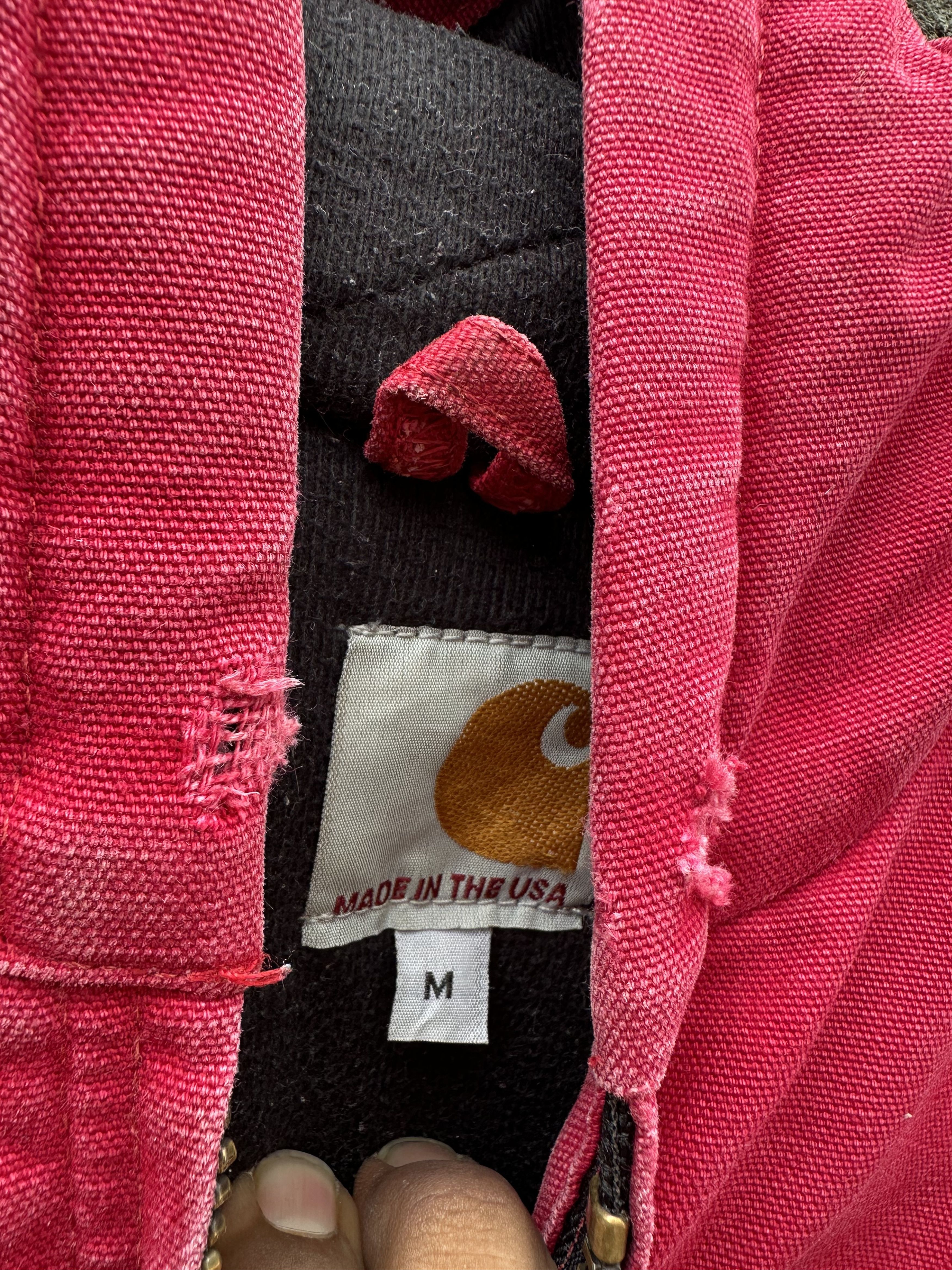 Carhartt Rare Faded Red Vintage Carhartt Active Jacket Made in USA Size US M / EU 48-50 / 2 - 7 Thumbnail