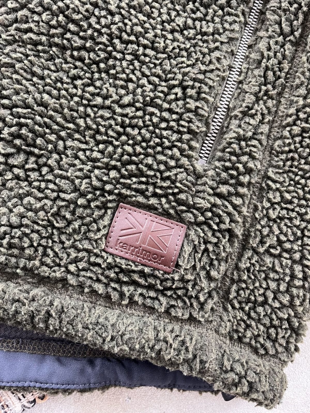 Karrimor Karrimor Green Sherpa Fleece Jacket Sweatshirt Outdoor y2k Size US M / EU 48-50 / 2 - 8 Thumbnail
