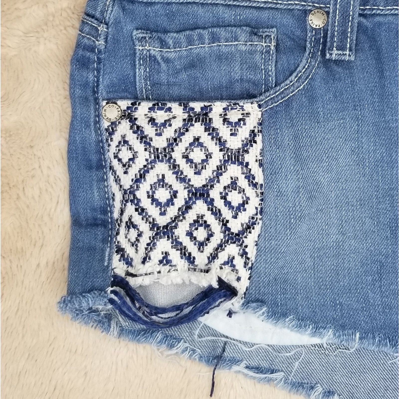 Paige Paige Echo Park Jean Shorts 25 / 0 Size 25" / US 0 / IT 36 - 3 Thumbnail