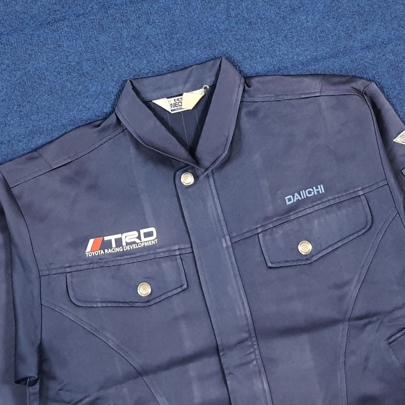 Japanese Brand Vintage TRD Toyota Racing Motorsports Custom Jacket C293N4 Size US L / EU 52-54 / 3 - 4 Thumbnail