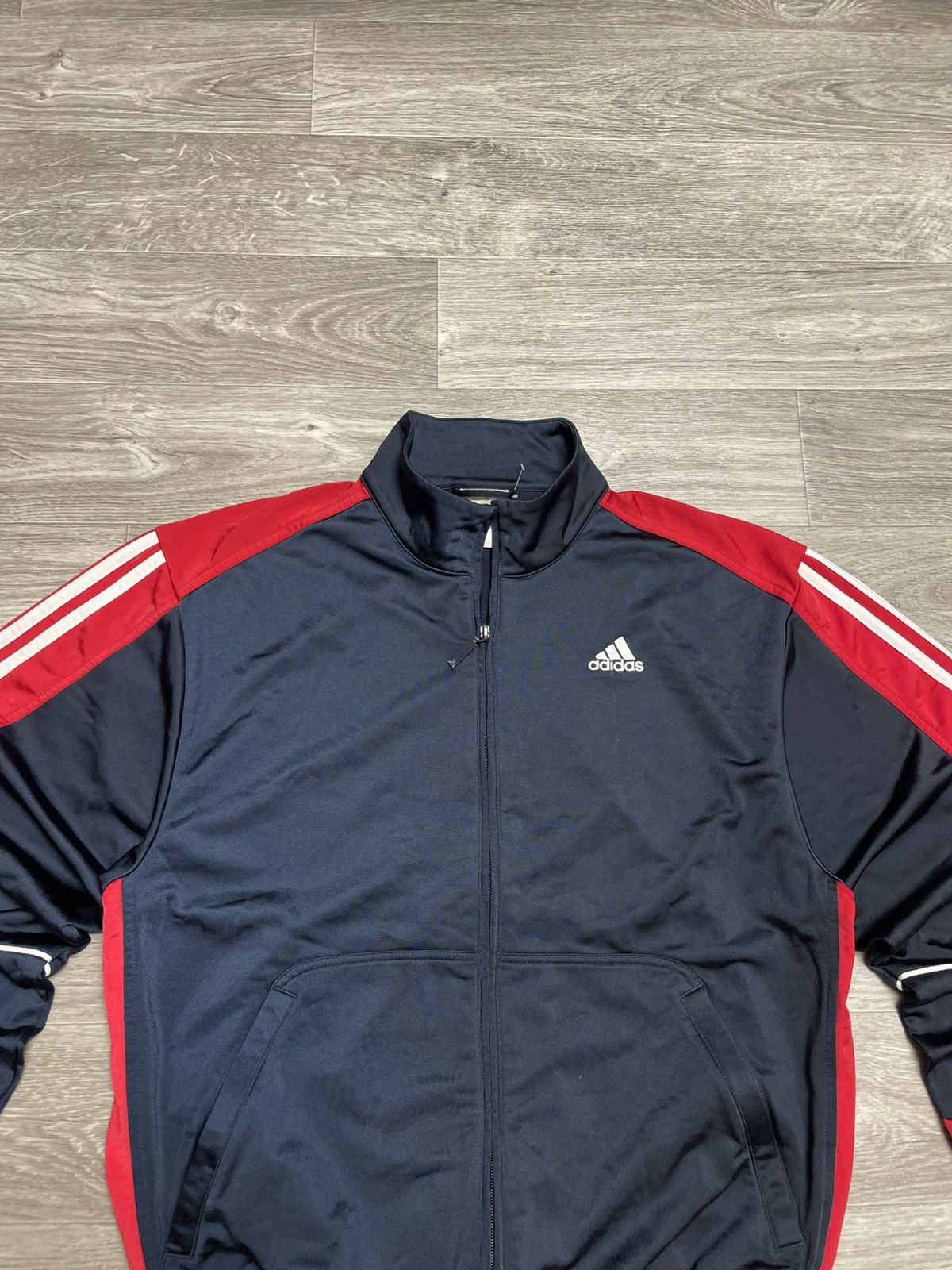 Adidas Vintage Adidas Track Jacket 3 Stripes 00s Size US S / EU 44-46 / 1 - 3 Thumbnail