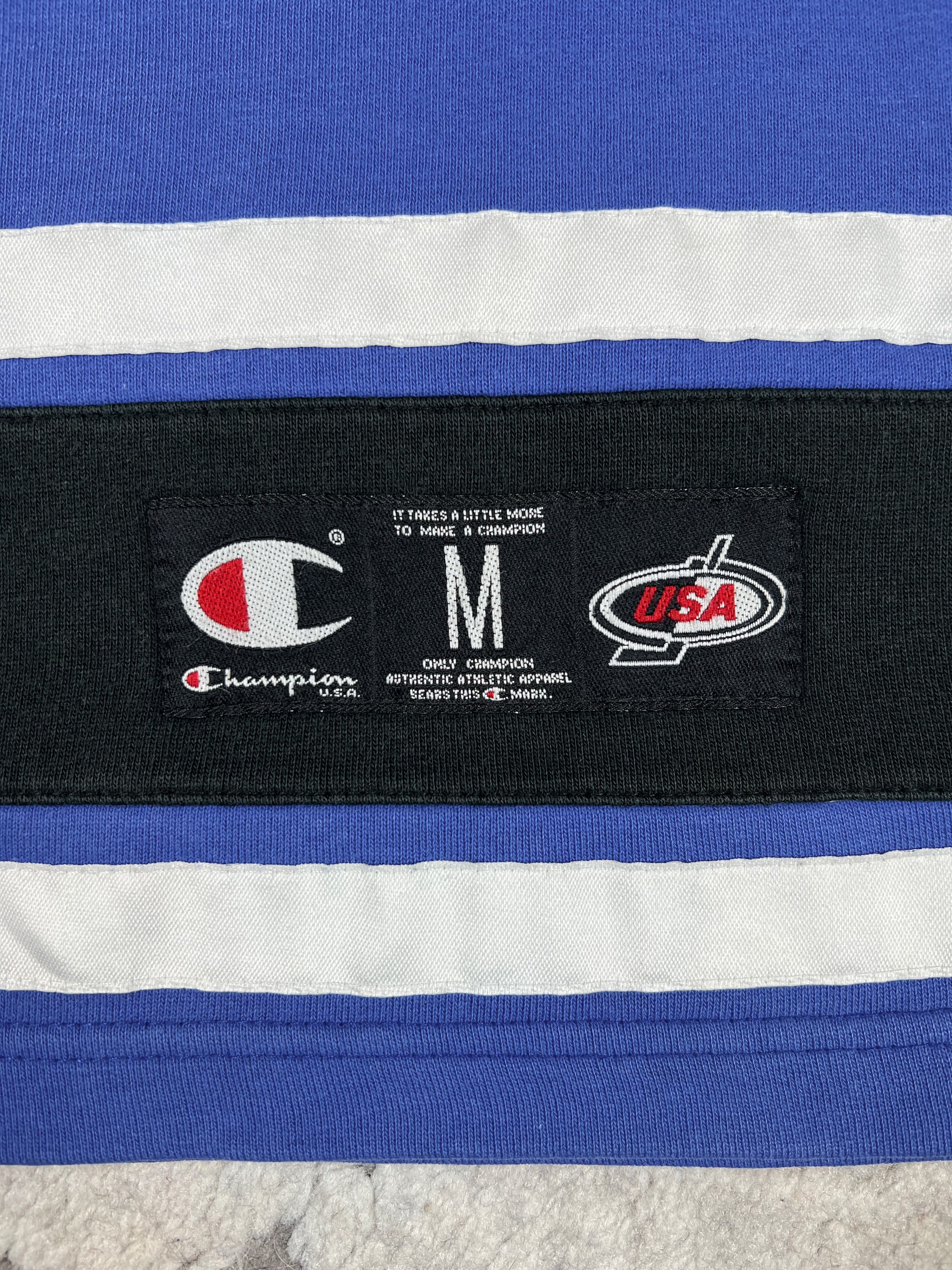Champion Vintage Champion USA Hockey Jersey Style Sweatshirt Big Logo Size US M / EU 48-50 / 2 - 5 Thumbnail
