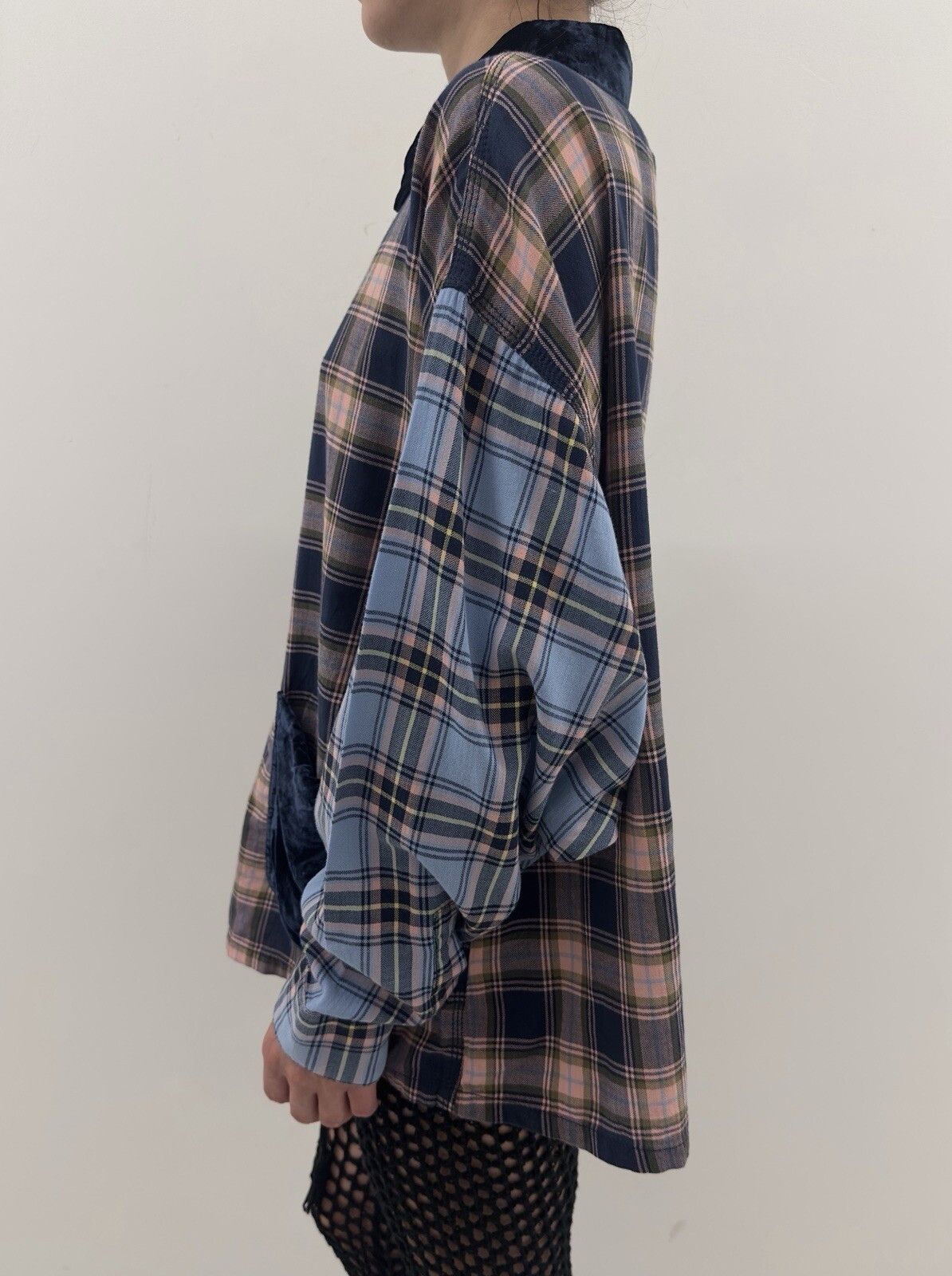 Acne Studios Acne Studios Bla Konst Plaid Relaxed Fit Shirt Oversized Size XS / US 0-2 / IT 36-38 - 5 Thumbnail