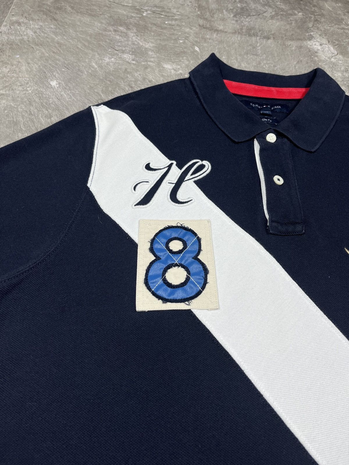 Tommy Hilfiger Tommy New York Y2k Japan Style Polo Shirt Size US XL / EU 56 / 4 - 3 Thumbnail