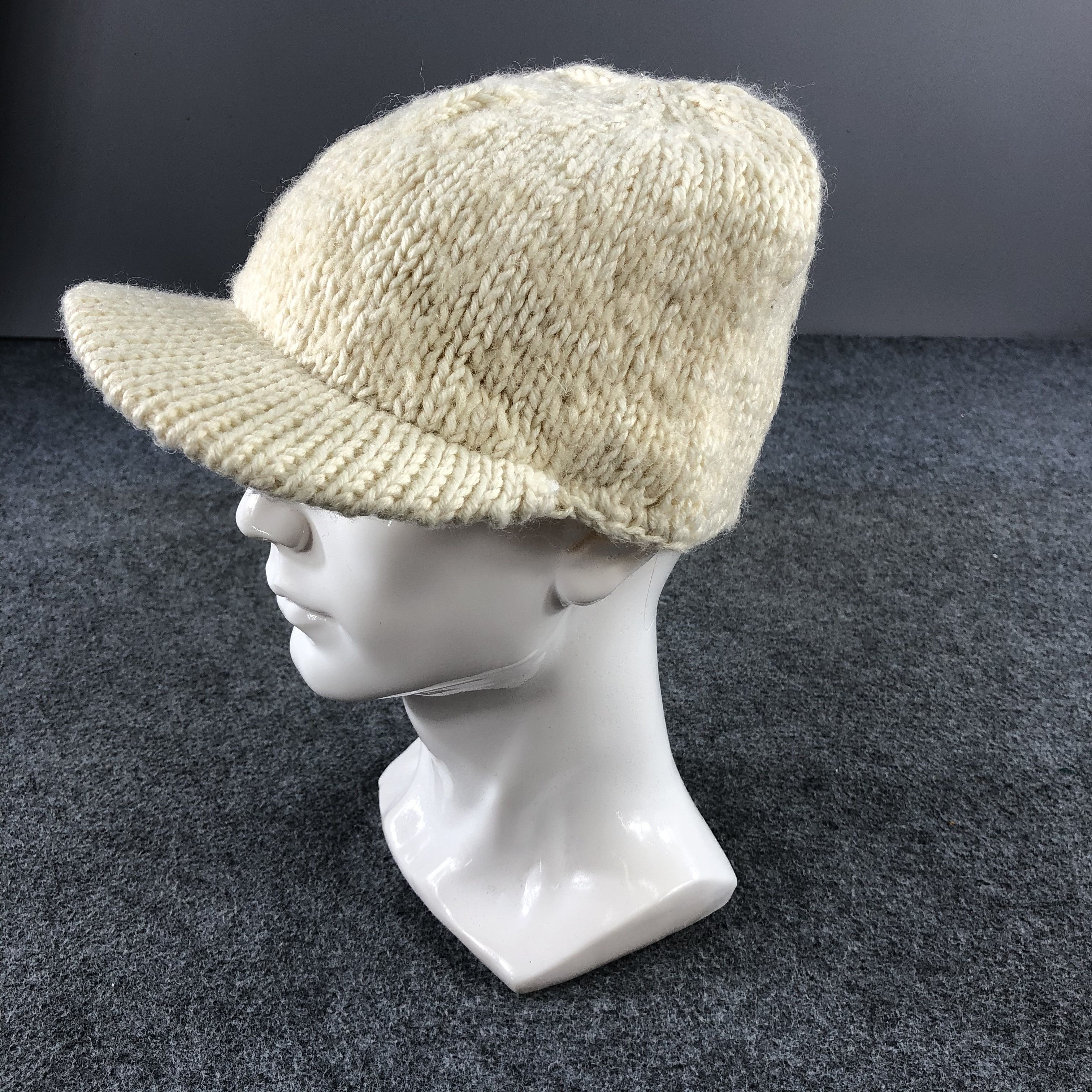 Vintage Odds The Natural Choices Wool Beanie Snowcap Snow Hat B501 Size ONE SIZE - 1 Thumbnail