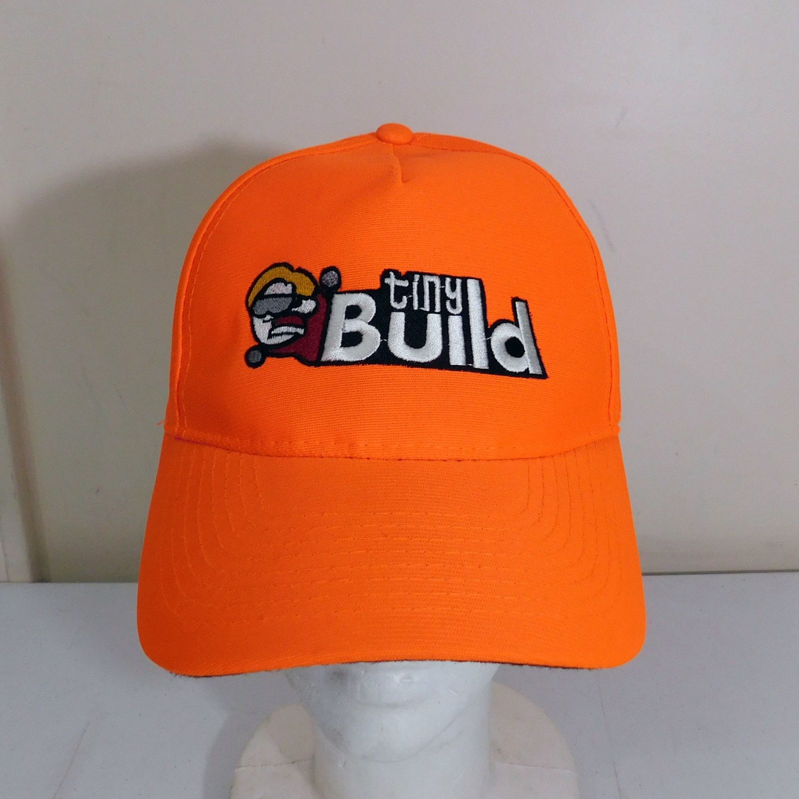 Nissan TinyBuild Games Hat Tiny Build Orange Black Adjustable Size ONE SIZE - 1 Thumbnail
