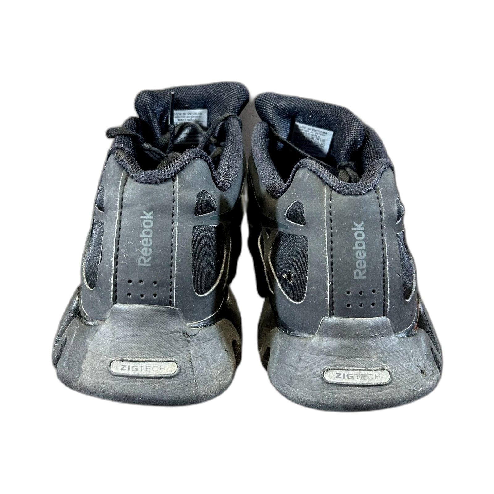 Reebok Reebok Zigtech Black Blue Lace Low Top Running Shoes Men's S Size US 9.5 / EU 42-43 - 7 Thumbnail