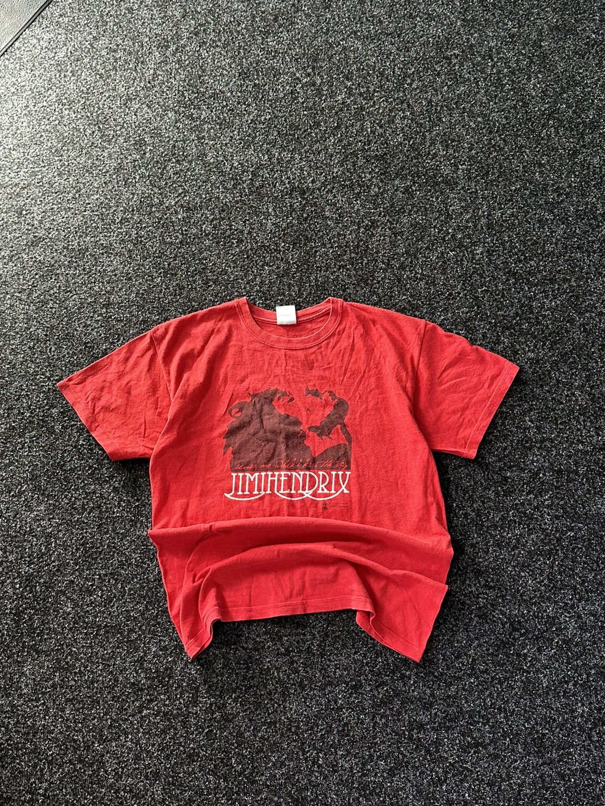 Band Tees × Jimi Hendrix × Vintage 🚨Vintage 00s Jimi Hendrix Purple Haze Glasses Band T shirt Size US M / EU 48-50 / 2 - 1 Thumbnail