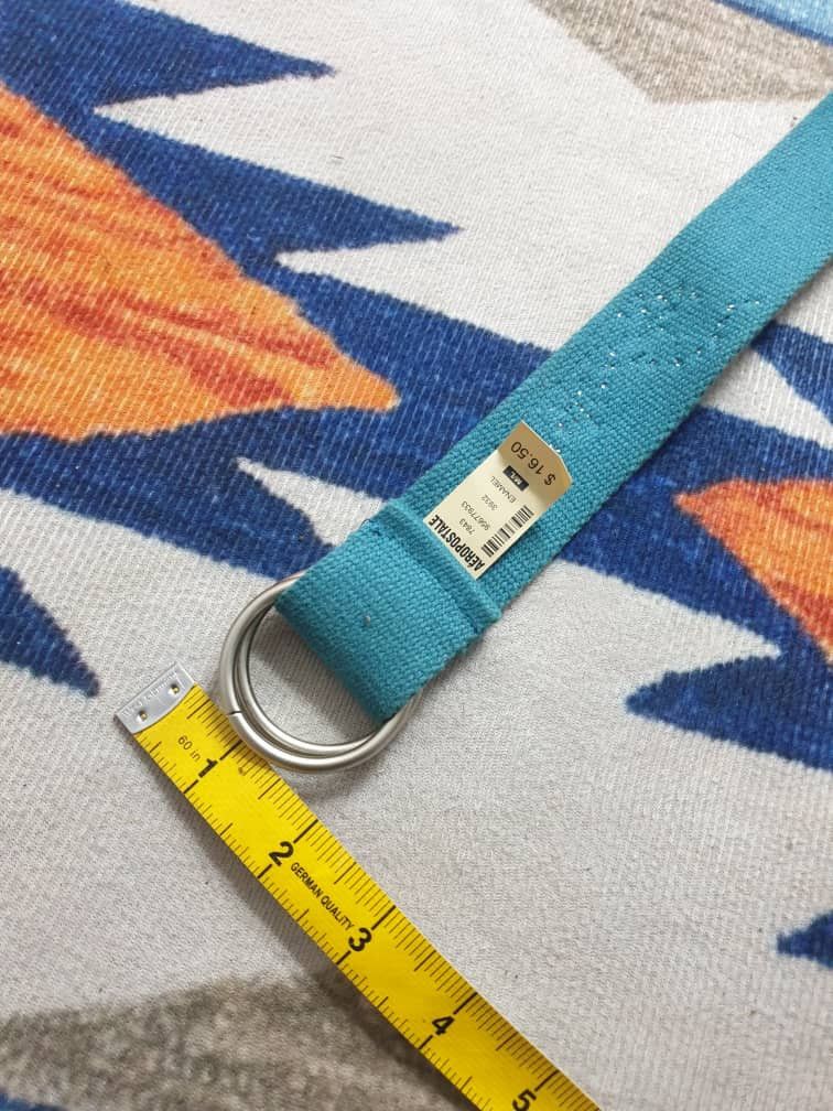 Aeropostale Aeropostale blue colour streetwear style belt Size ONE SIZE - 8 Thumbnail