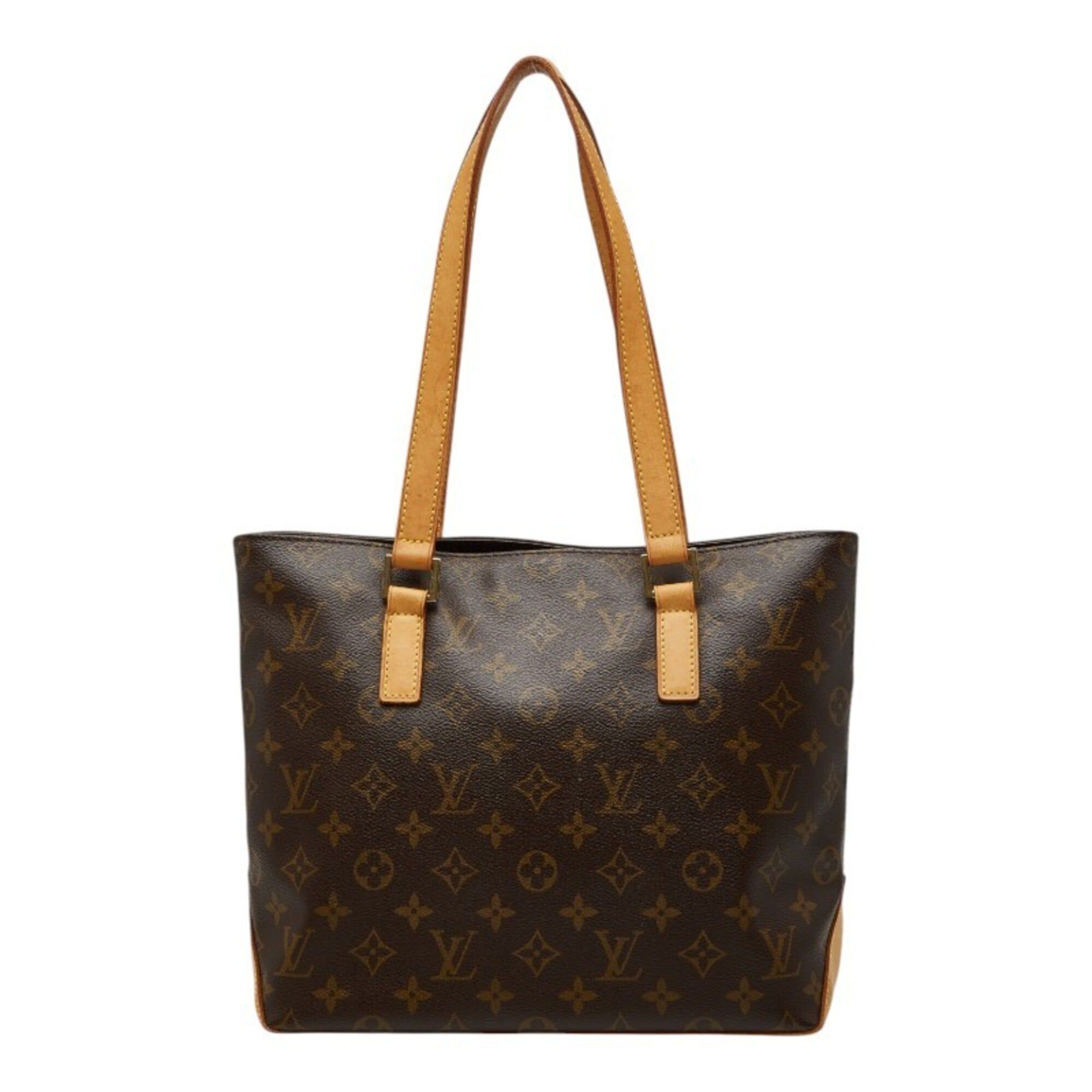 Louis Vuitton Louis Vuitton Monogram Cabas Piano Tote Bag Shoulder M51148 Brown Leather Women's LOUIS VUITTON Size ONE SIZE - 1 Thumbnail