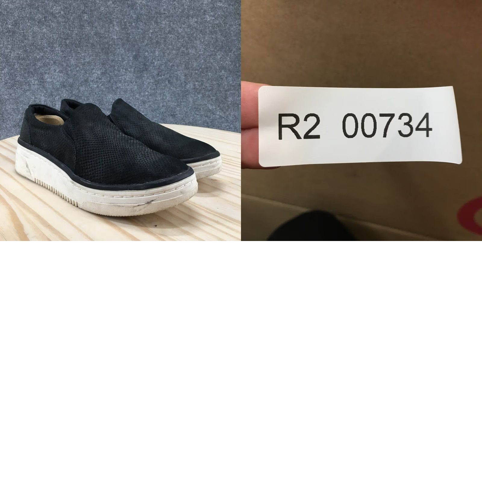 Vintage Dr Scholl's Sneakers Womens 7.5M Black Everywhere Platform Slip On Snake Embossed Shoes Casual Size US 8 / IT 38 - 11 Thumbnail