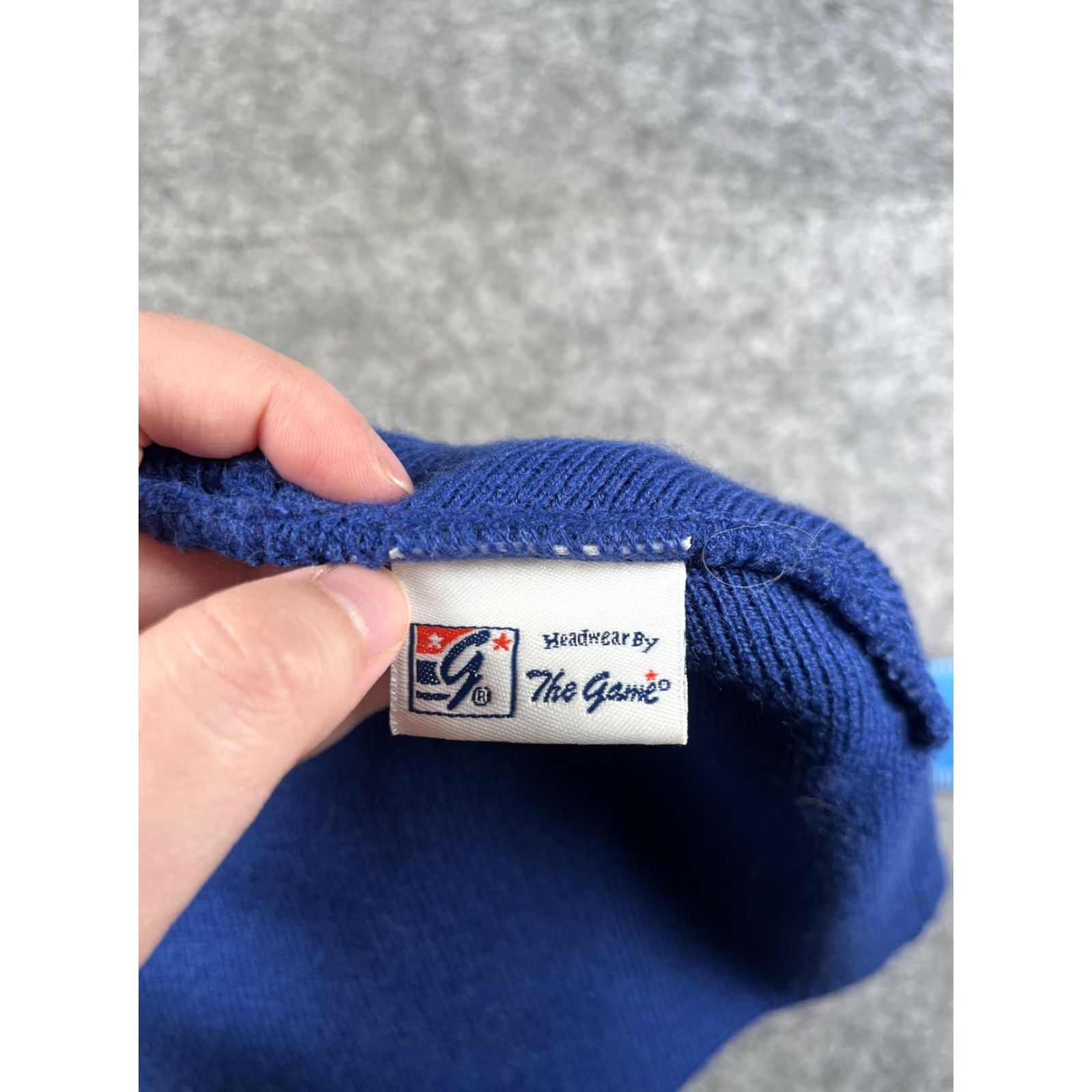 Vintage The Game Beanie Unisex One Size Blue Striped Princeton Day School Invitational Hat Size ONE SIZE - 7 Thumbnail