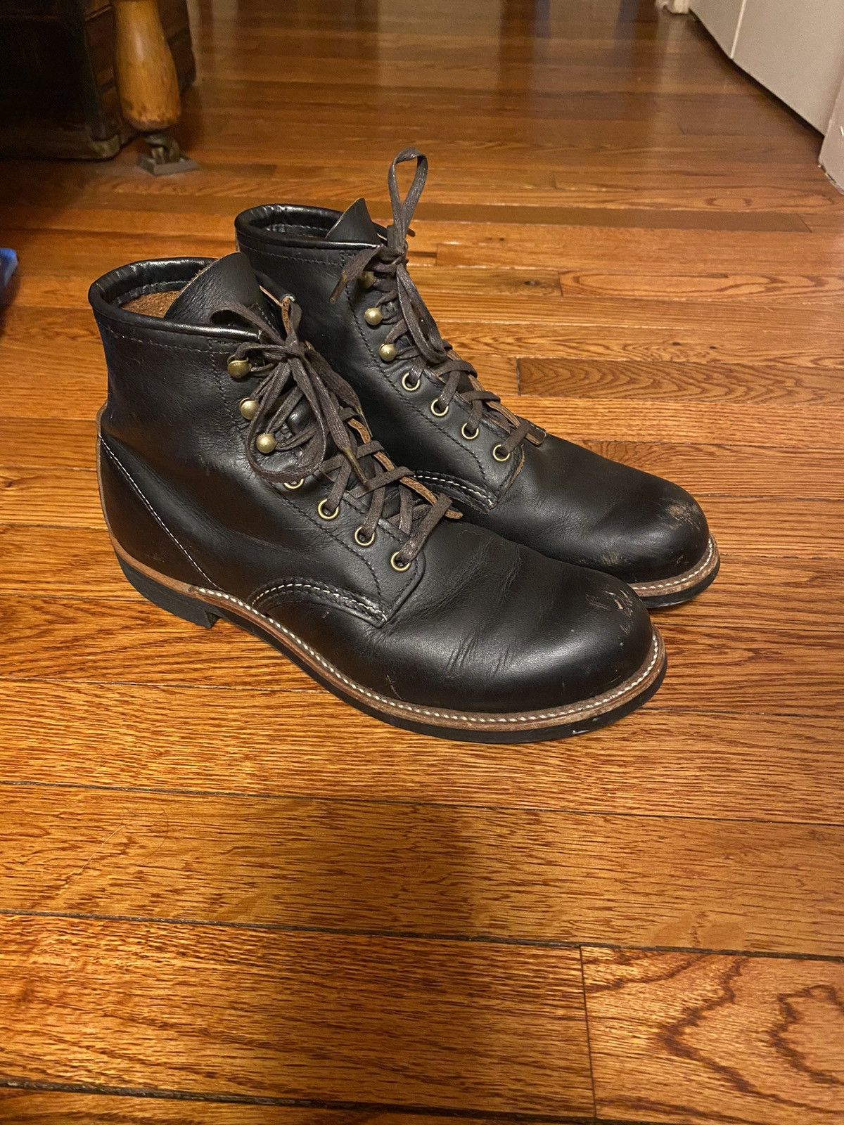 Red Wing Redwing Blacksmith 3345 in Black | Grailed