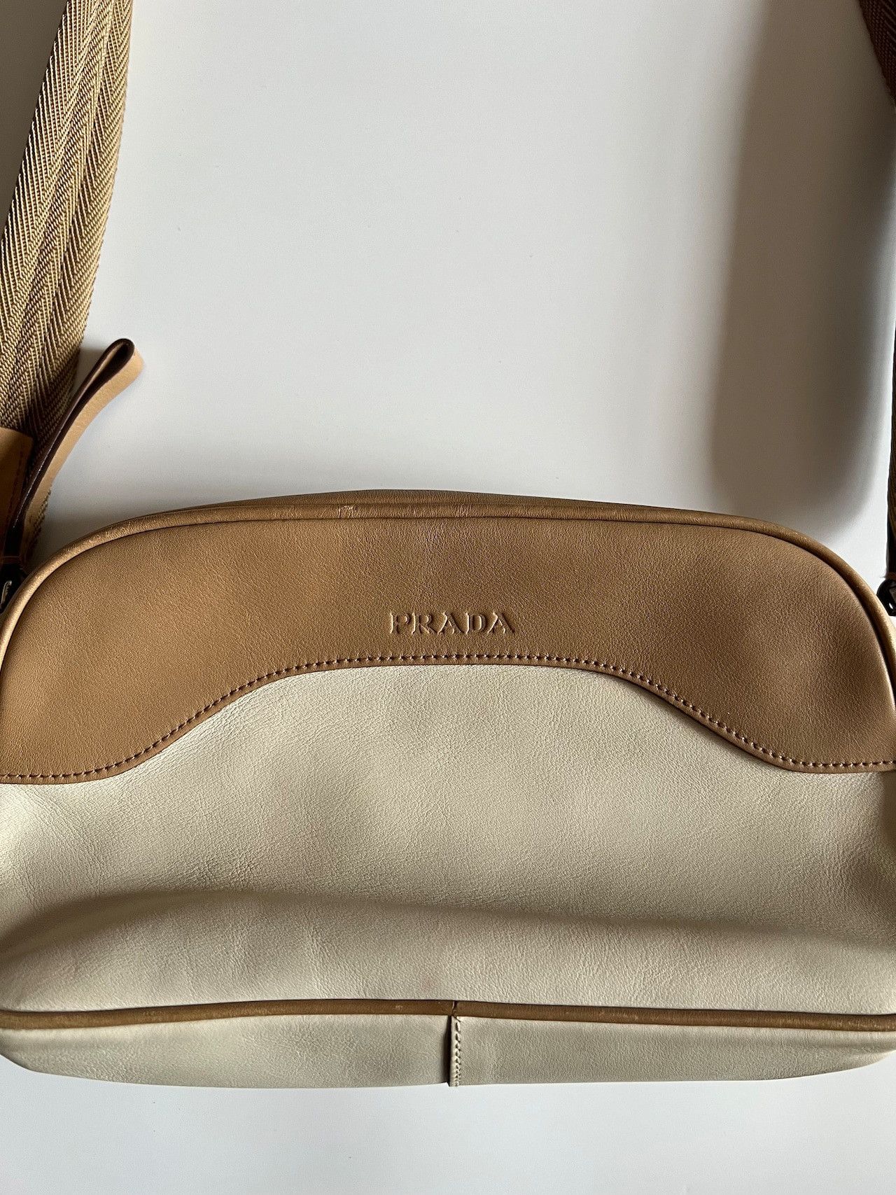 Prada FW2000 PRADA LEATHER SHOULDER BAG Size ONE SIZE - 2 Thumbnail