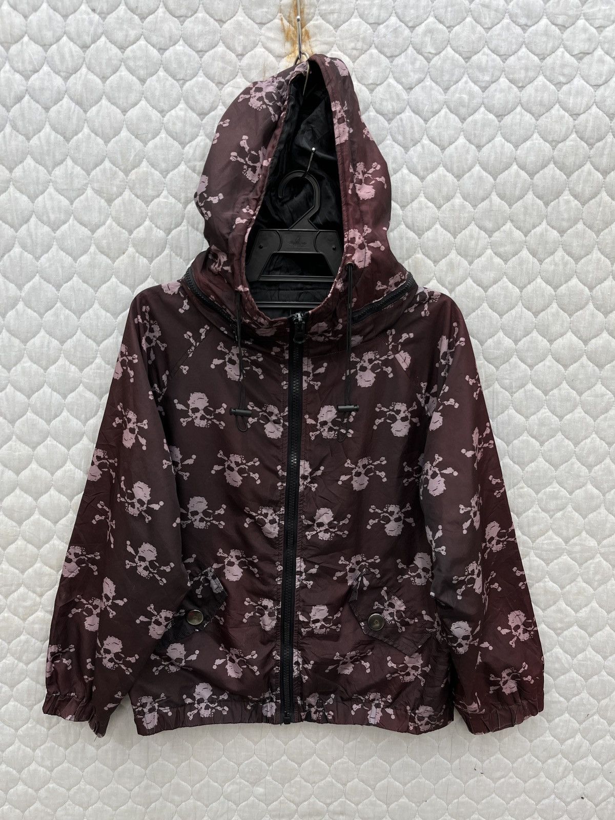 Japanese Brand 🔥ARCHIVE🔥 BANANA TRIP SKULLS HOODIE JACKET Size S / US 4 / IT 40 - 1 Thumbnail