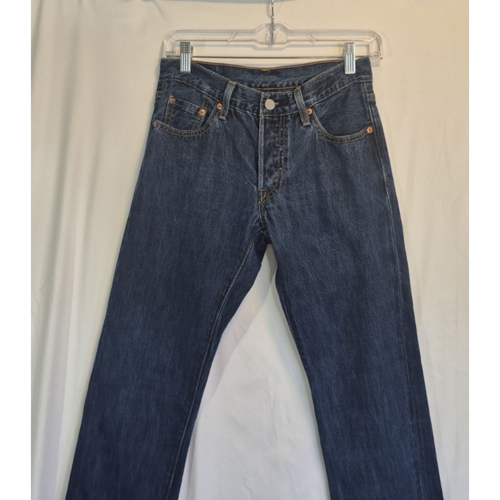 Levi's Levi's 501 Womens Selvedge White Oak Cone Jeans 24 x 32 Size 24" / US 00 / IT 34 - 2 Thumbnail