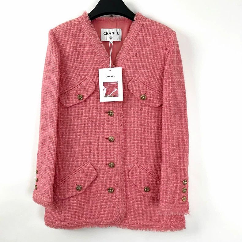 Chanel Chanel Handicraft Workshop Series Pink Twill Tassel Four-p Size XS / US 0-2 / IT 36-38 - 1 Thumbnail