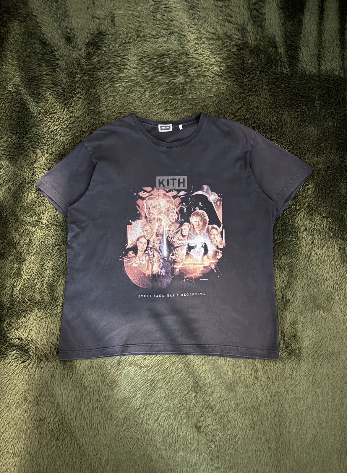 Kith Kith x Star Wars Beginning Vintage Tee | Grailed