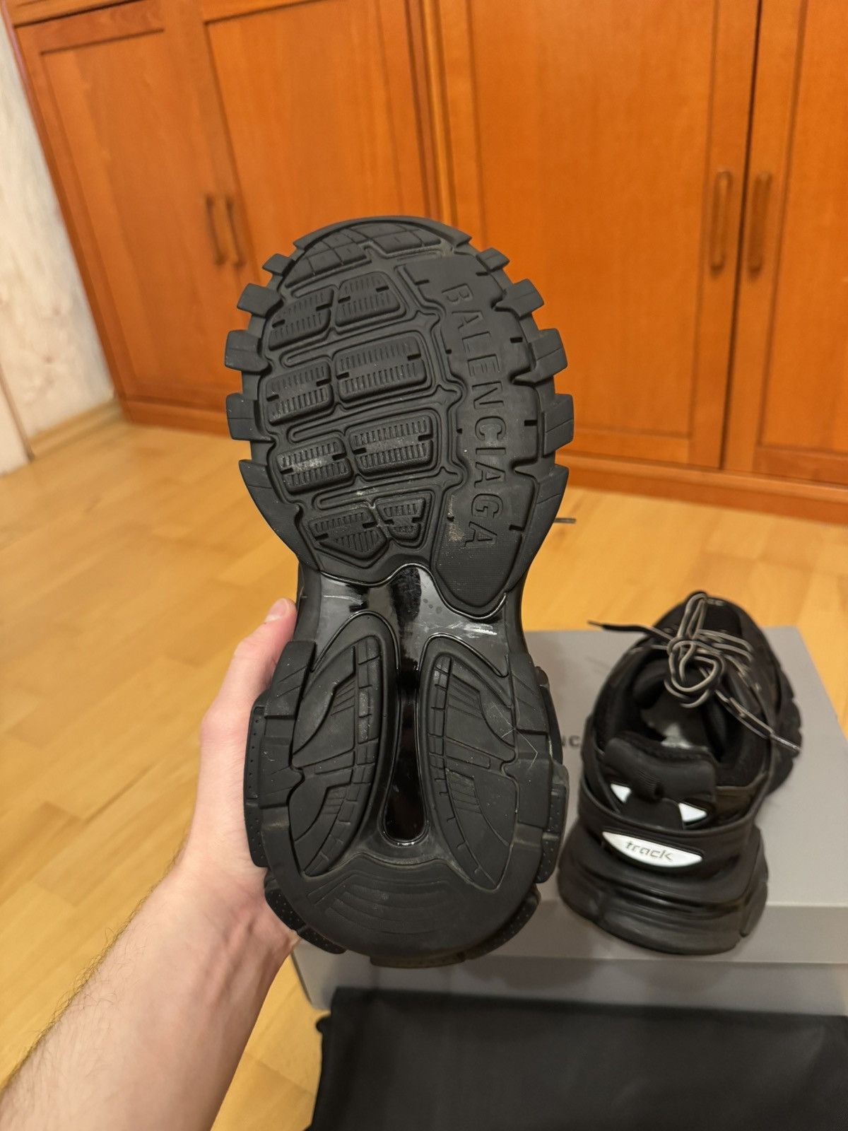 Balenciaga Balenciaga Track Triple Black Size US 9 / EU 42 - 10 Thumbnail