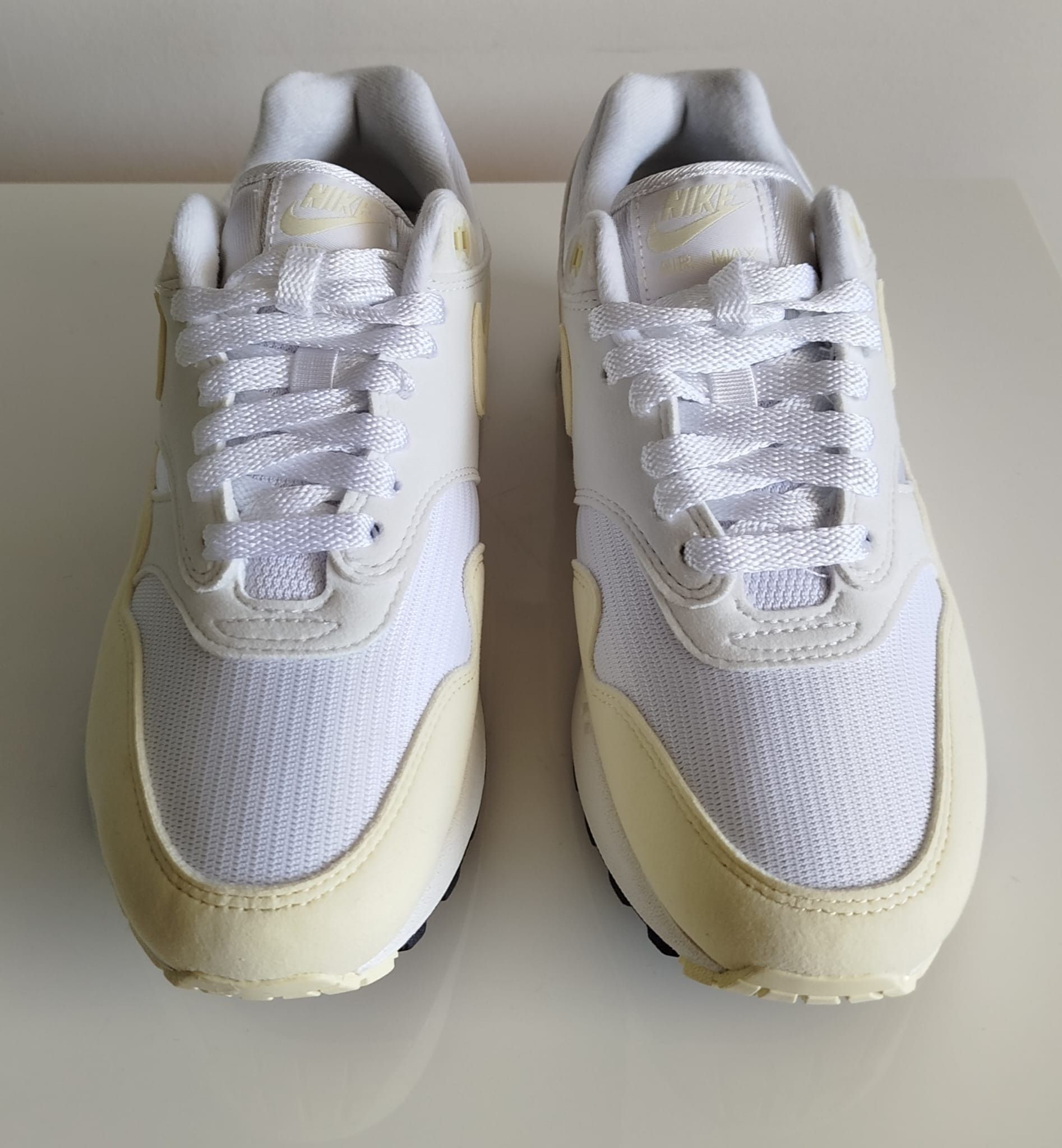 Nike Nike Air Max 1 White Alabaster Size US 7.5 / IT 37.5 - 4 Thumbnail