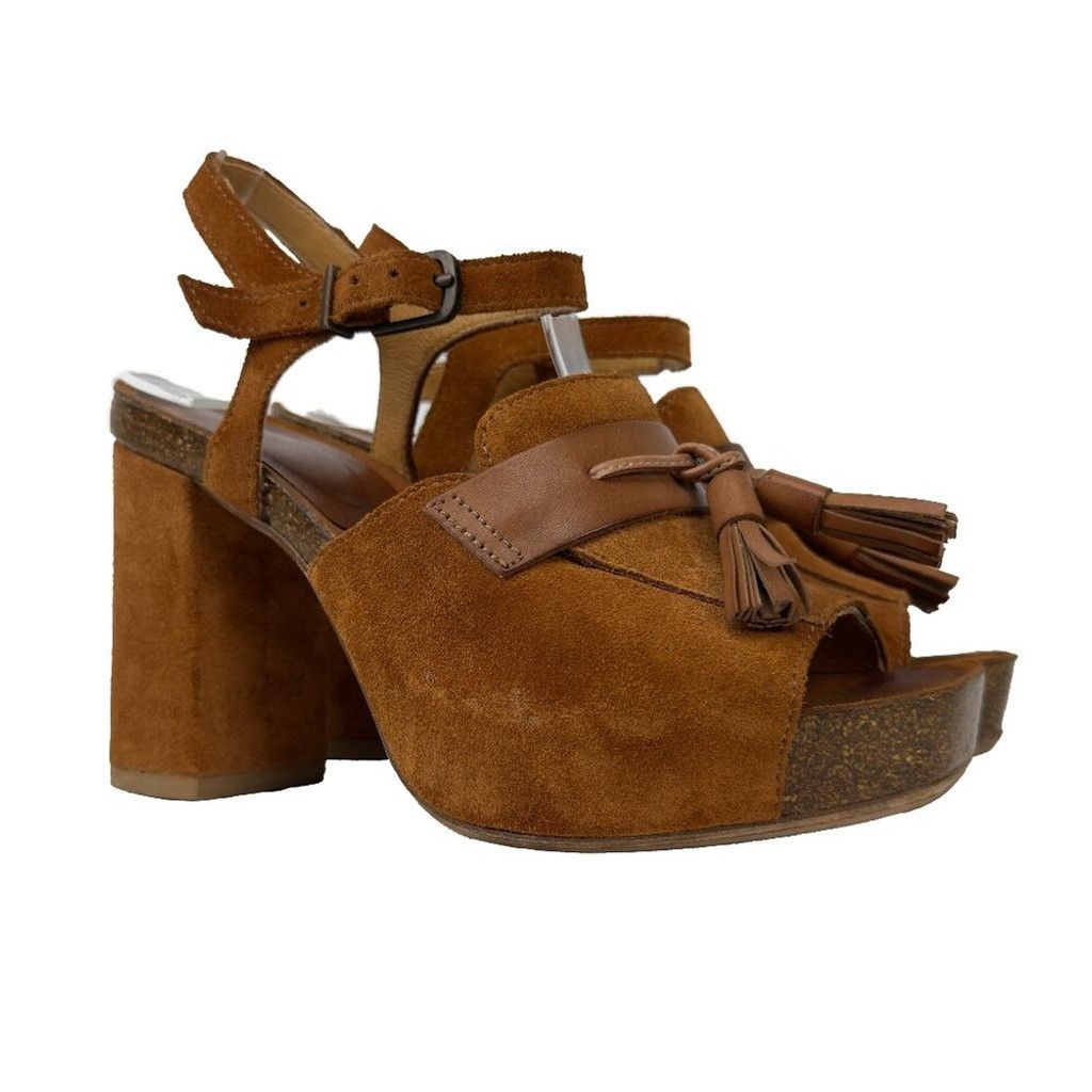 Other FRED DE LA BRETONNIÈRE Boho 70's Tassel Platform Sandals 36 Size US 6 / IT 36 - 2 Thumbnail
