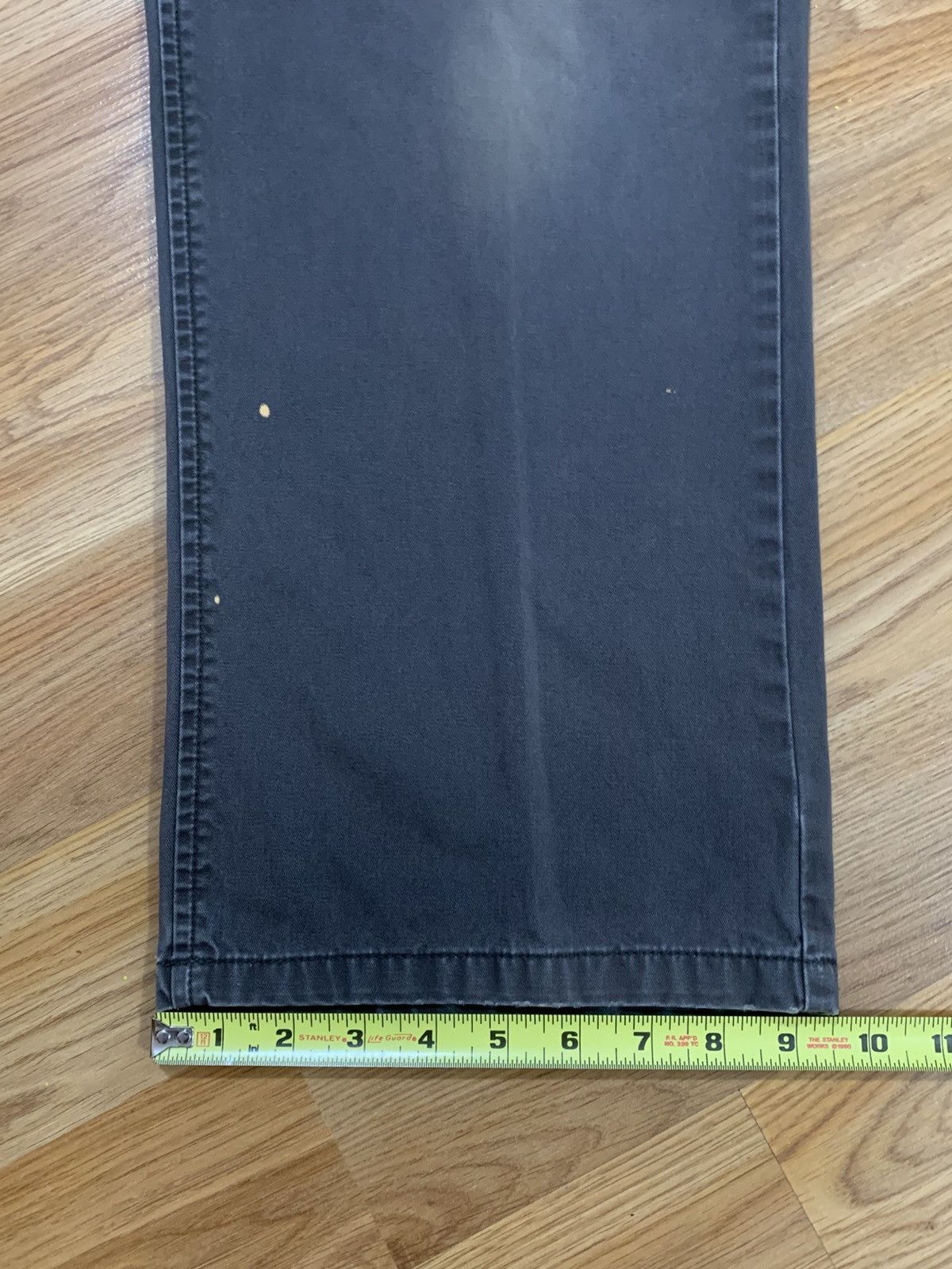 Van Heusen × Vintage 36x29- Van Heusen 5-Pocket Faded Baggy Jean Pants (Grey) Size US 36 / EU 52 - 12 Thumbnail