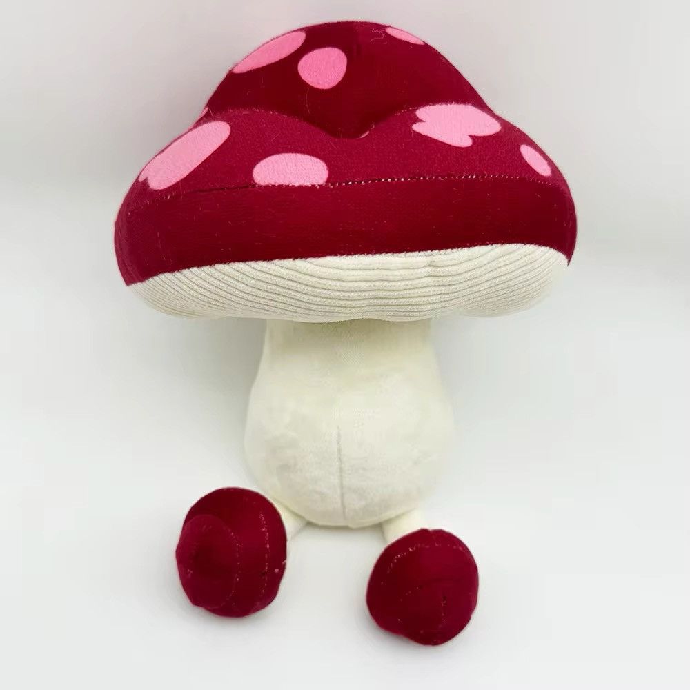 Toy Machine Kawaii Walking Mushroom Stuffed Plush Toys Doll Size ONE SIZE - 2 Thumbnail