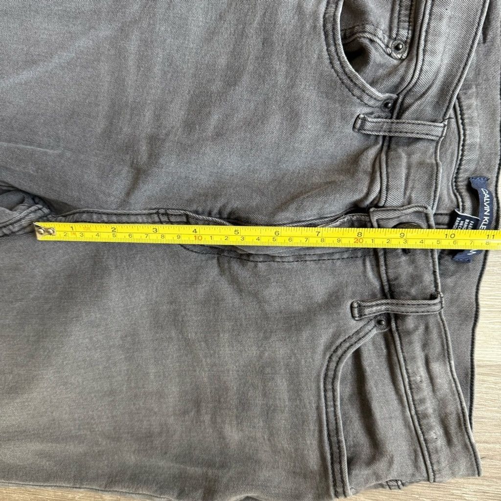 Calvin Klein Calvin Klein Gray Skinny Jeans Modern Fit Size 34" / US 12 / IT 48 - 7 Thumbnail
