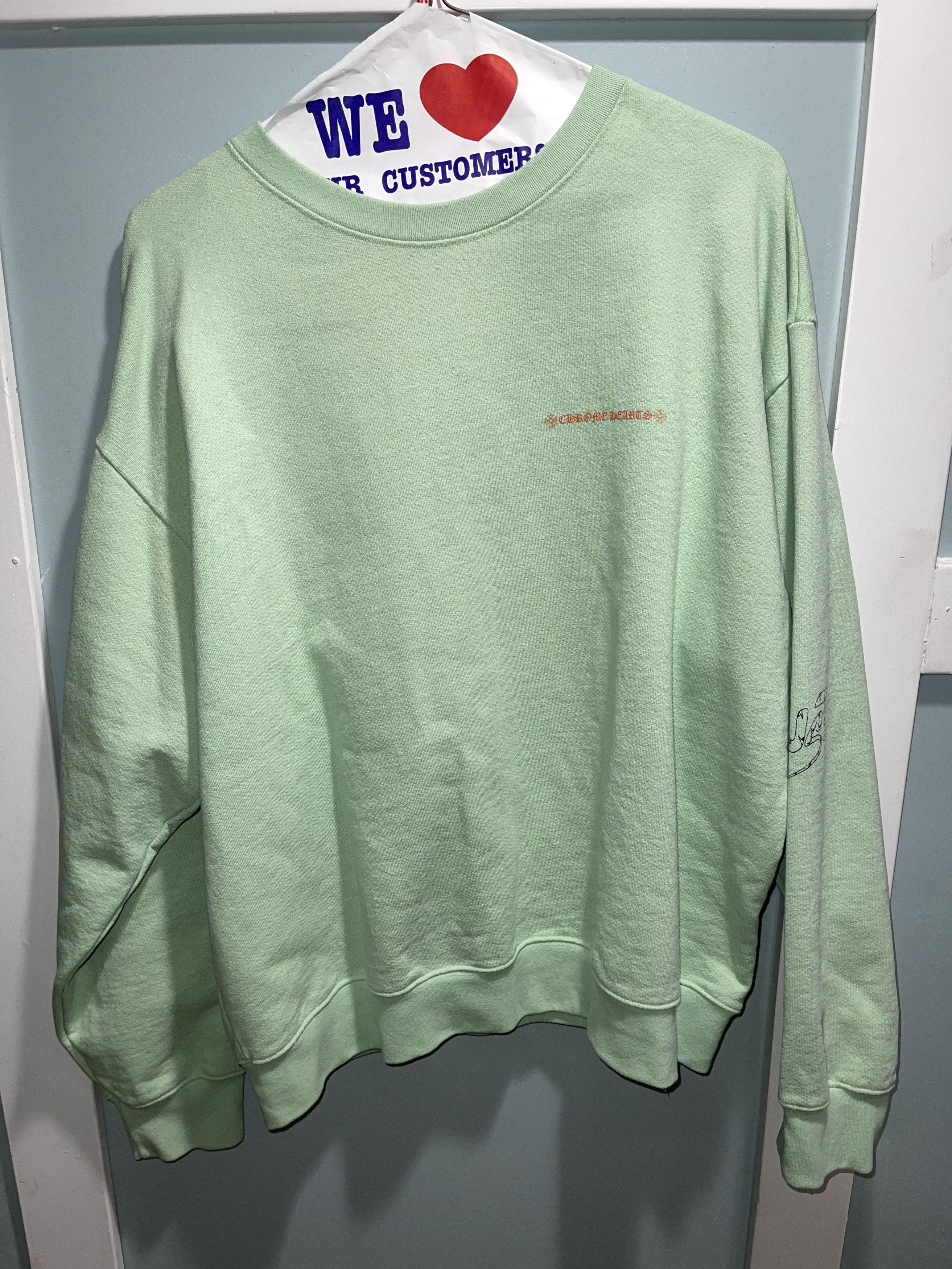 CHROME HEARTS MATTY BOY LUST CREWNECK SWEATSHIRT – Justin Reed