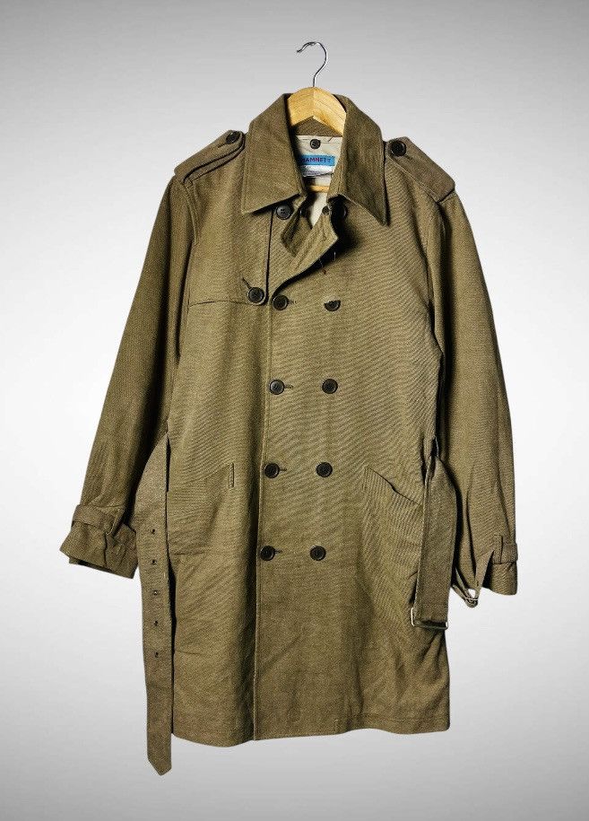 Katharine Hamnett London Hamnett Double Breasted Coat Size US L / EU 52-54 / 3 - 1 Thumbnail