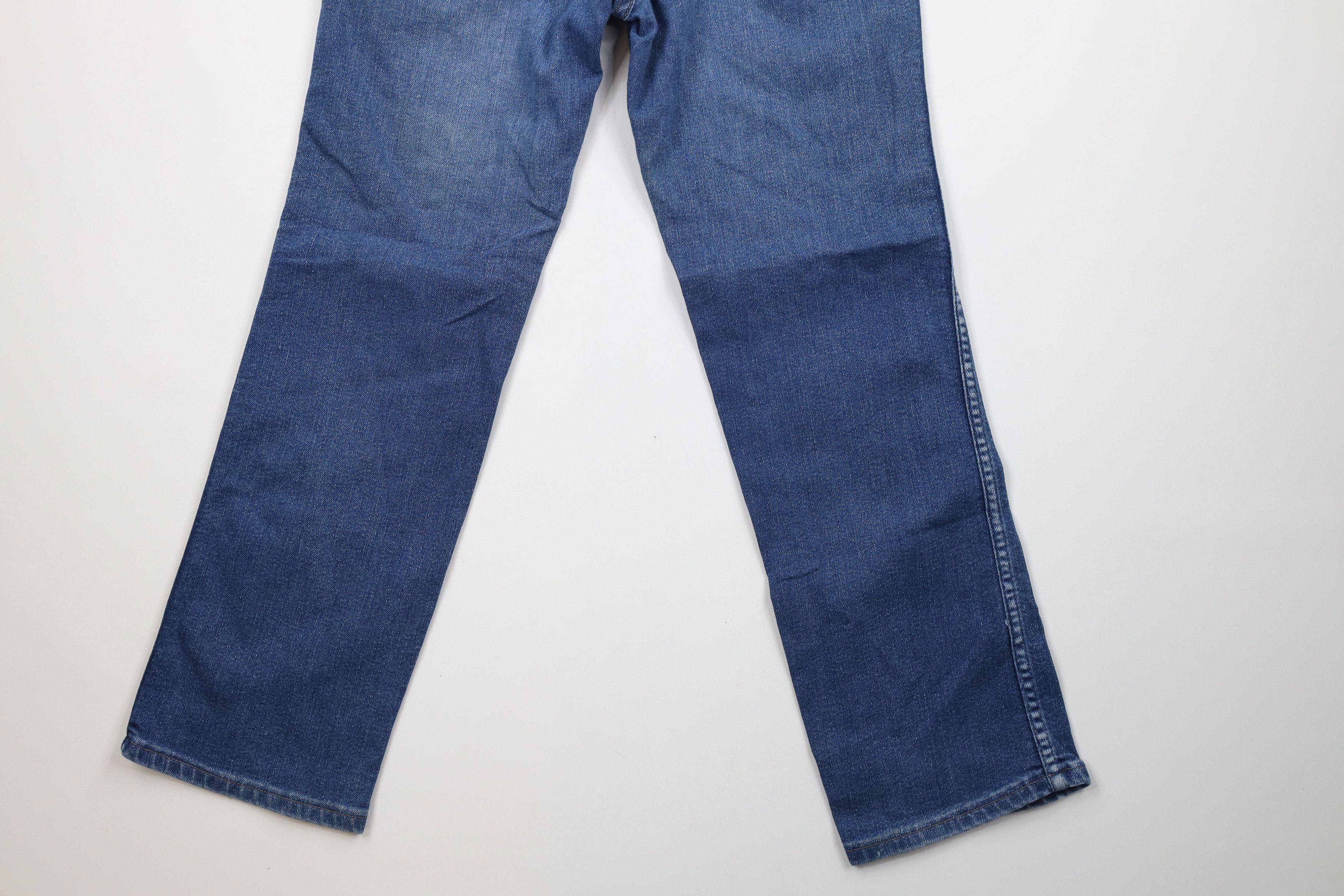 Vintage × Wrangler Vintage 70s Wrangler Flared Bootcut Denim Jeans Blue USA Size US 32 / EU 48 - 14 Thumbnail